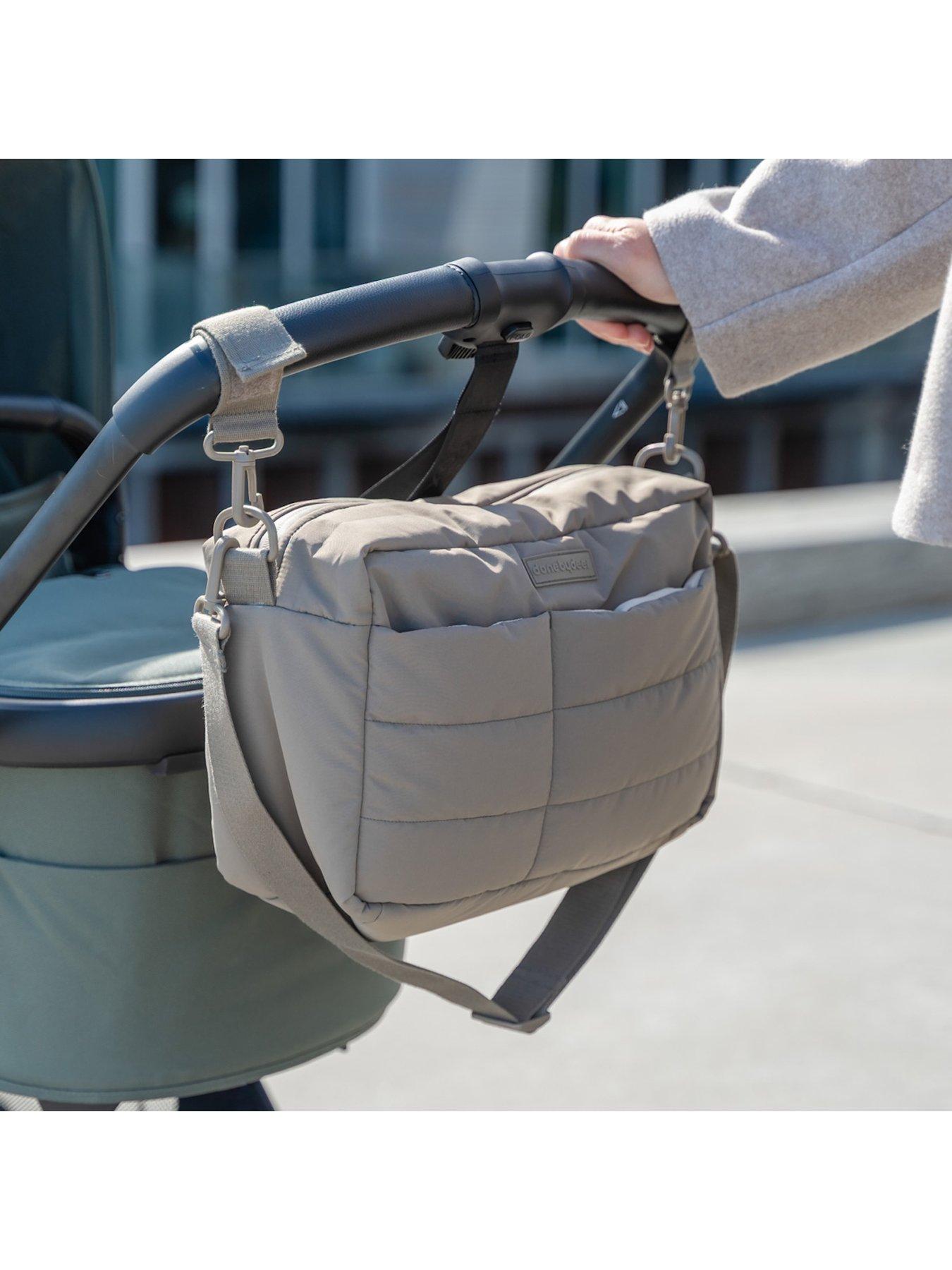 Image 6 of 7 of Done by Deer Quilted stroller bag Taupe