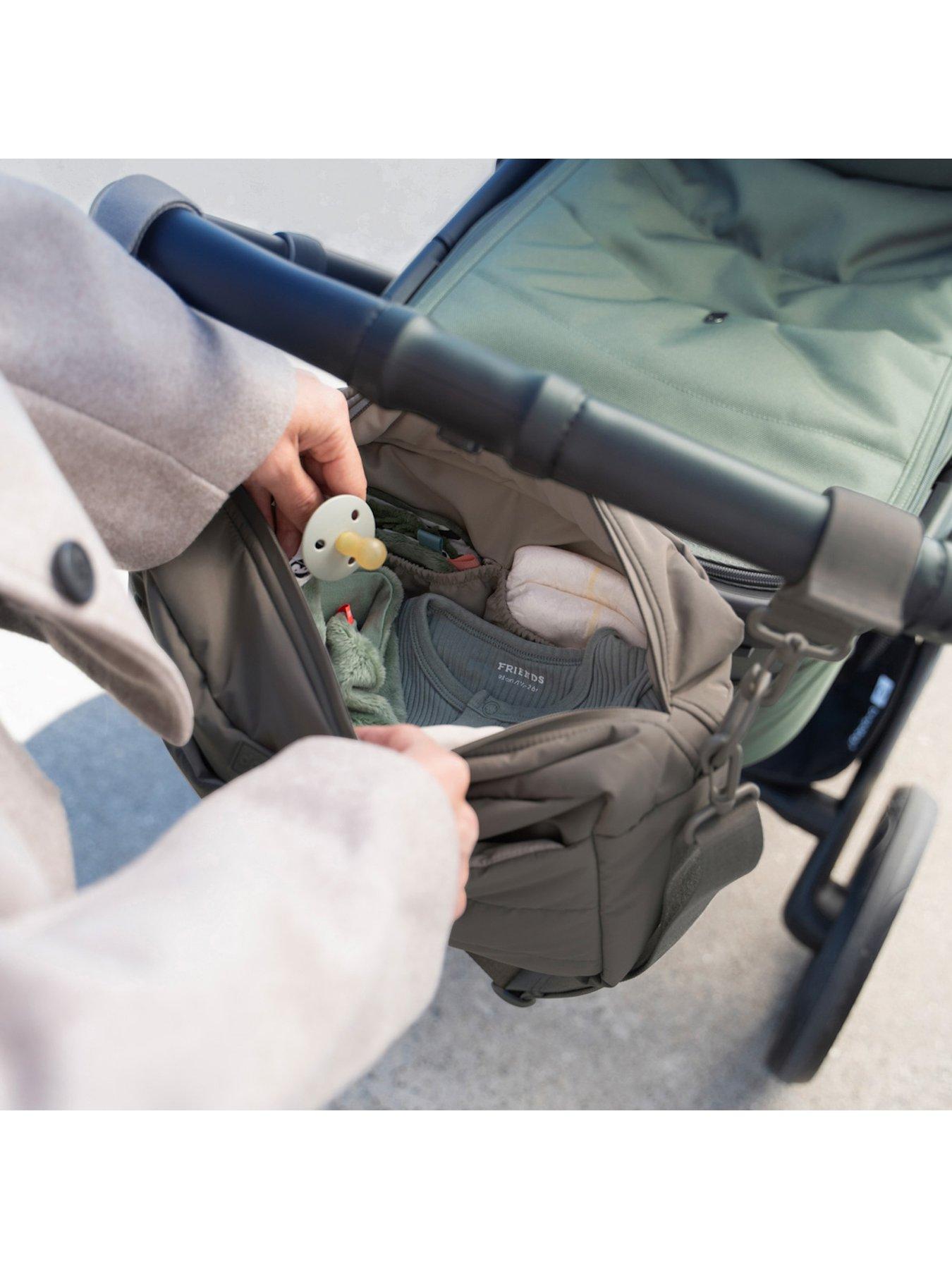 Image 7 of 7 of Done by Deer Quilted stroller bag Taupe