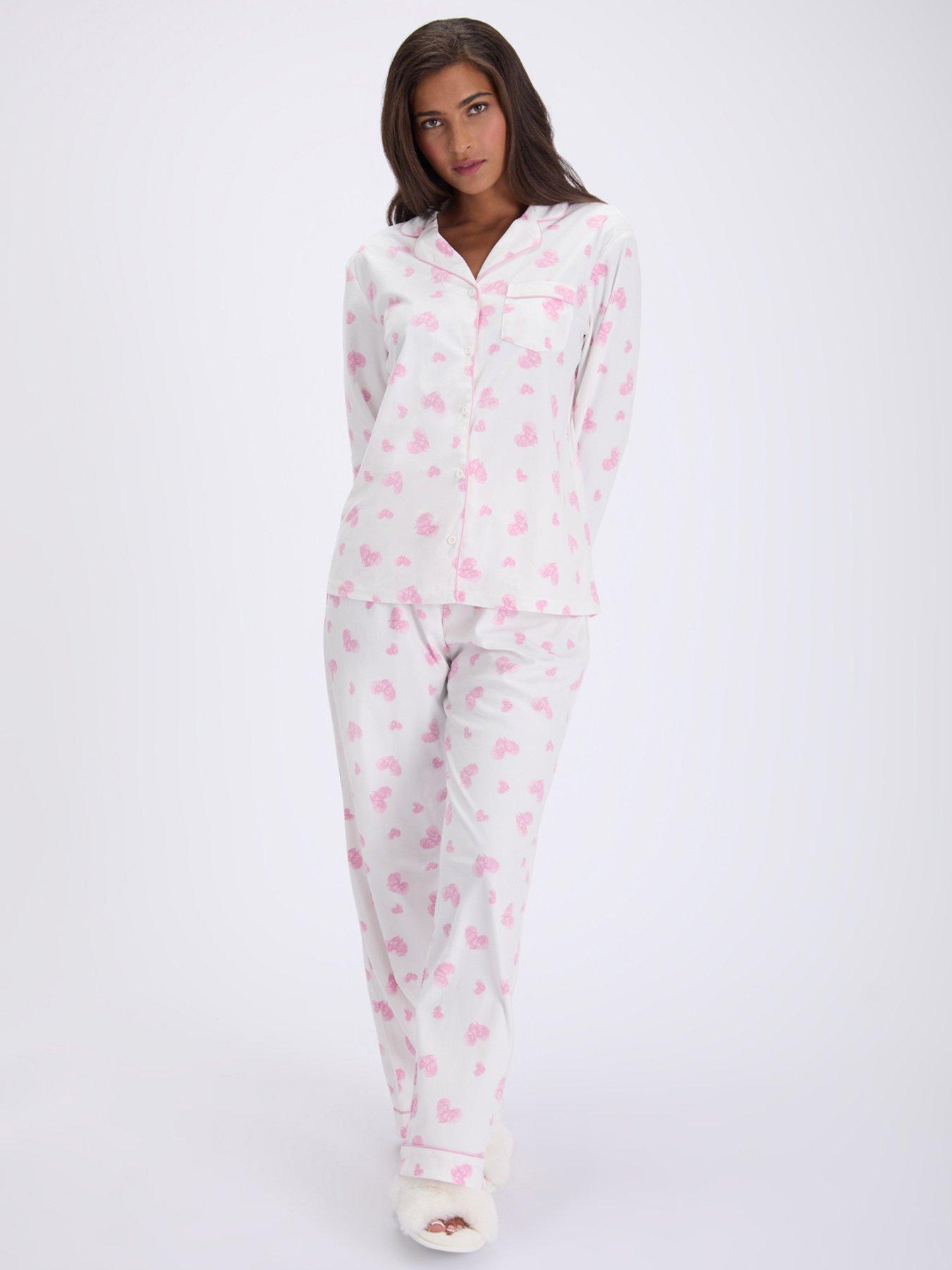 Image 1 of 7 of Boux Avenue Love Clouds Pj In A Bag - Ivory Mix
