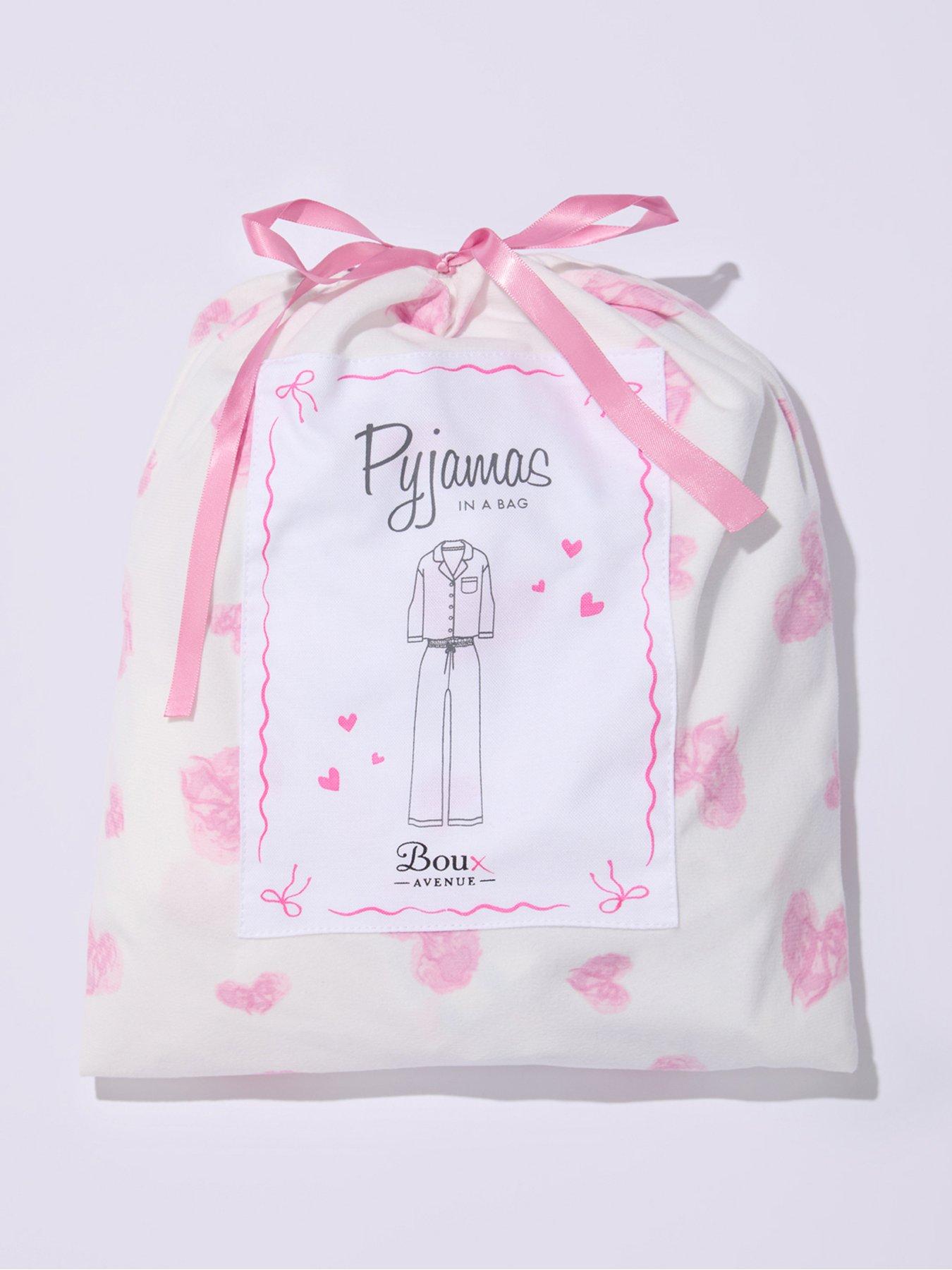 Image 7 of 7 of Boux Avenue Love Clouds Pj In A Bag - Ivory Mix