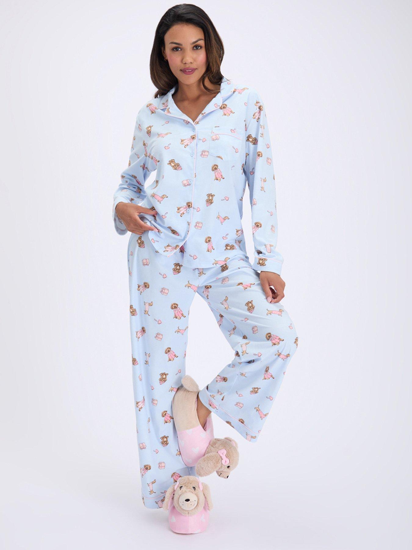 Boux Avenue Boux Avenue Doggie Core Pj In A Bag - Blue Mix