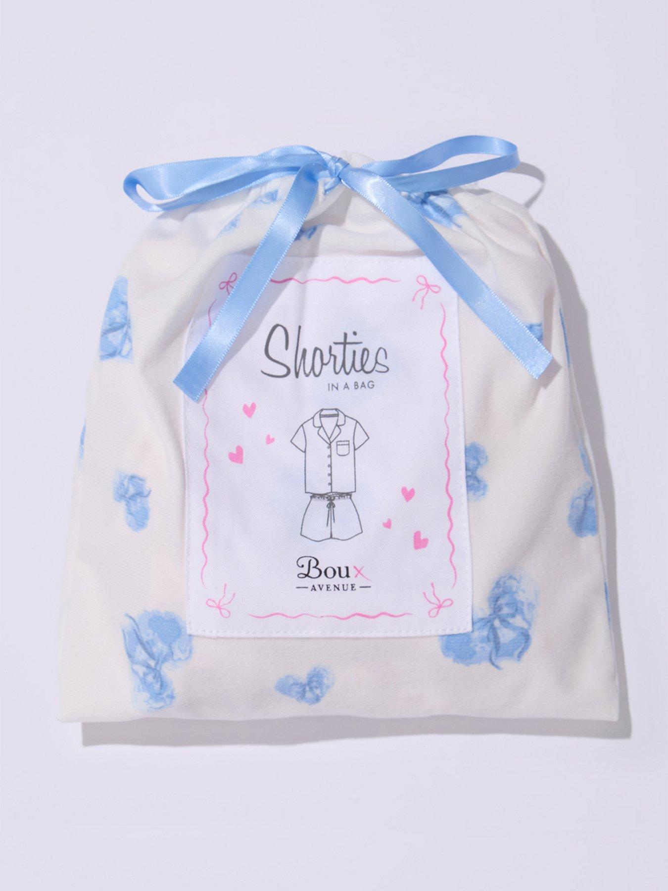 Image 6 of 6 of Boux Avenue Love Cloud Shortie In A Bag - Ivory Mix