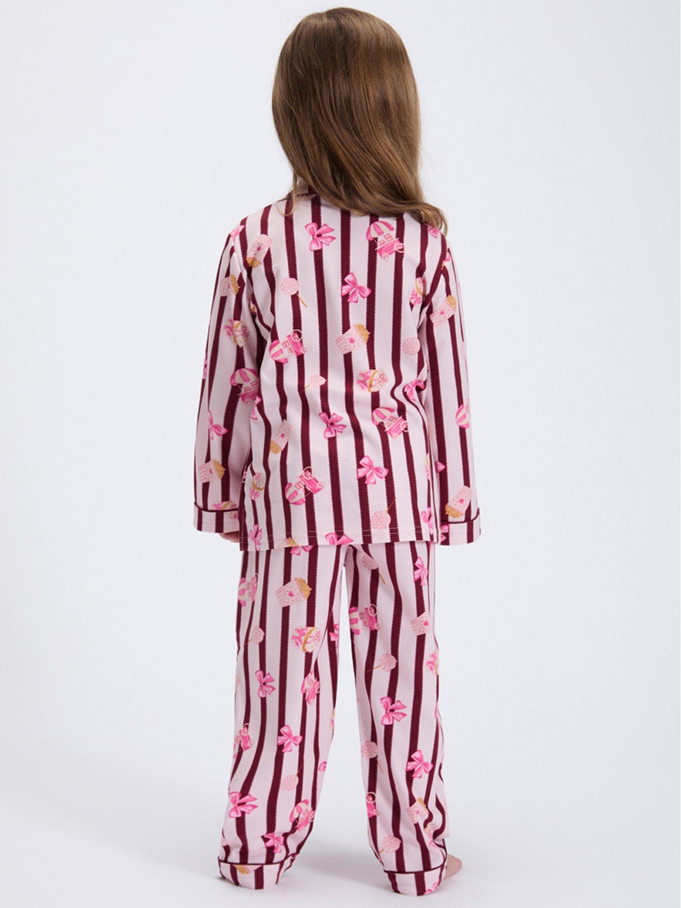 Image 2 of 7 of Boux Avenue Boux Avenue Kids-popcorn Club Pj In A Bag - Burgundy