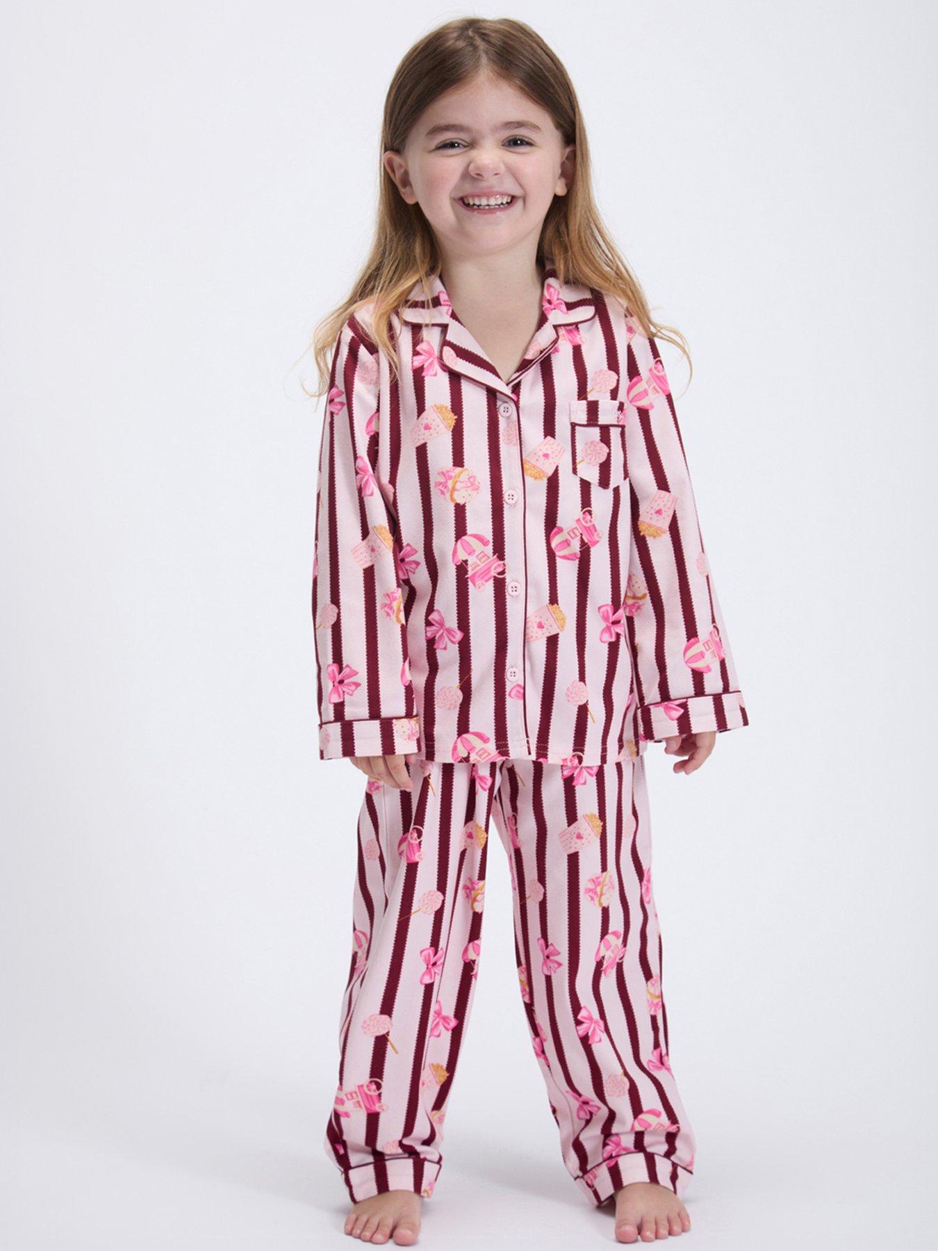 Image 3 of 7 of Boux Avenue Boux Avenue Kids-popcorn Club Pj In A Bag - Burgundy