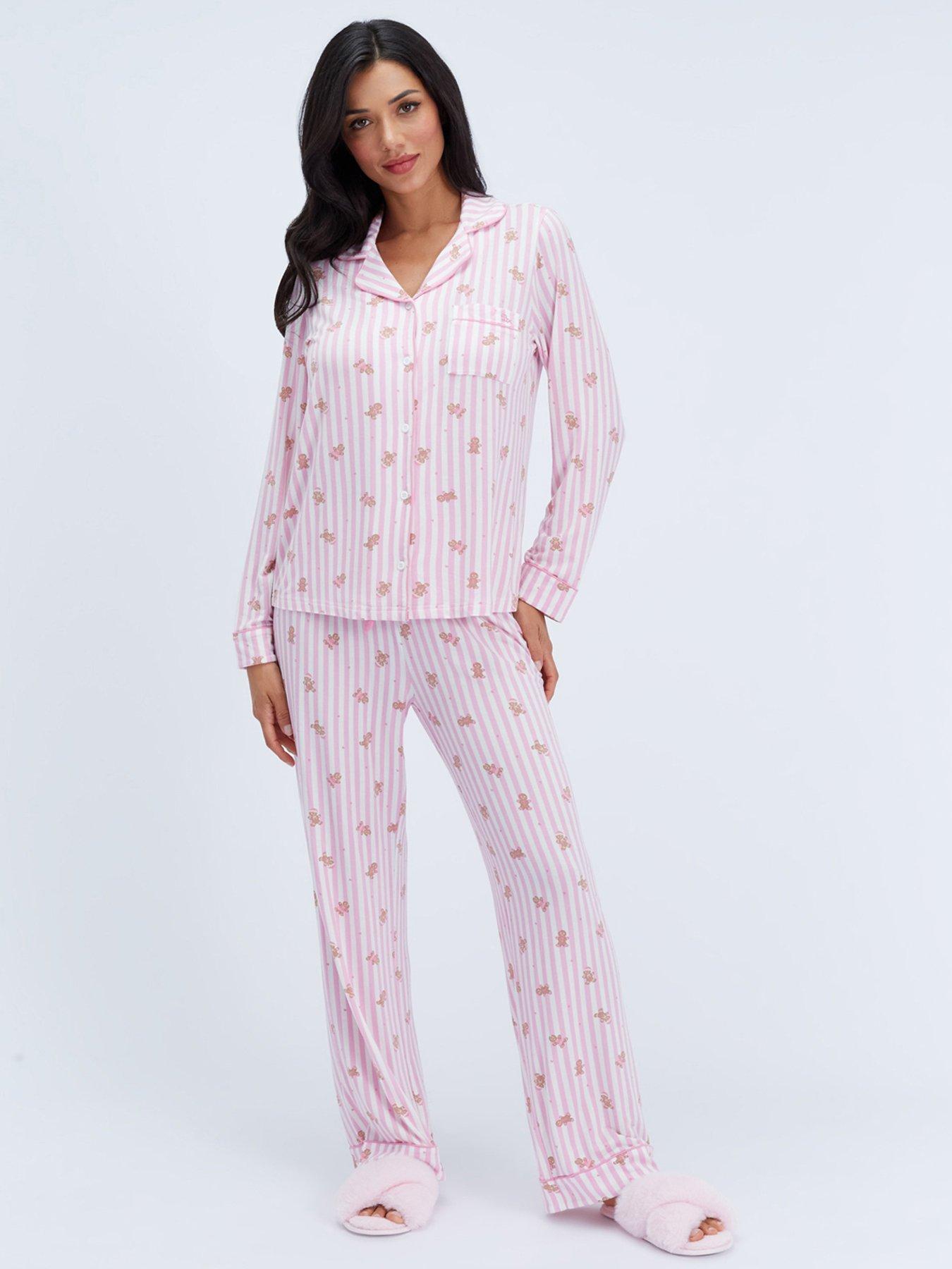 Boux Avenue Boux Avenue Modal Piped Pyjama Set - Red