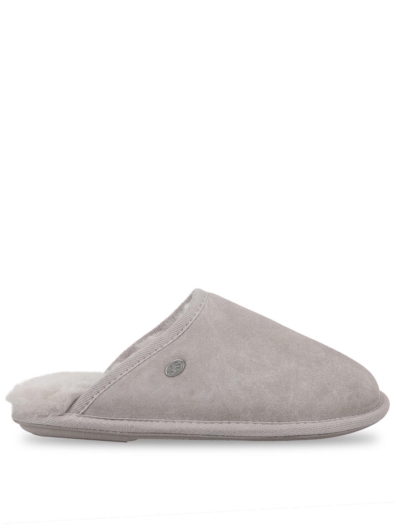 Image 1 of 5 of Just Sheepskin Just Sheepskin Womens Shaftesbury Mule Slippers - Dove