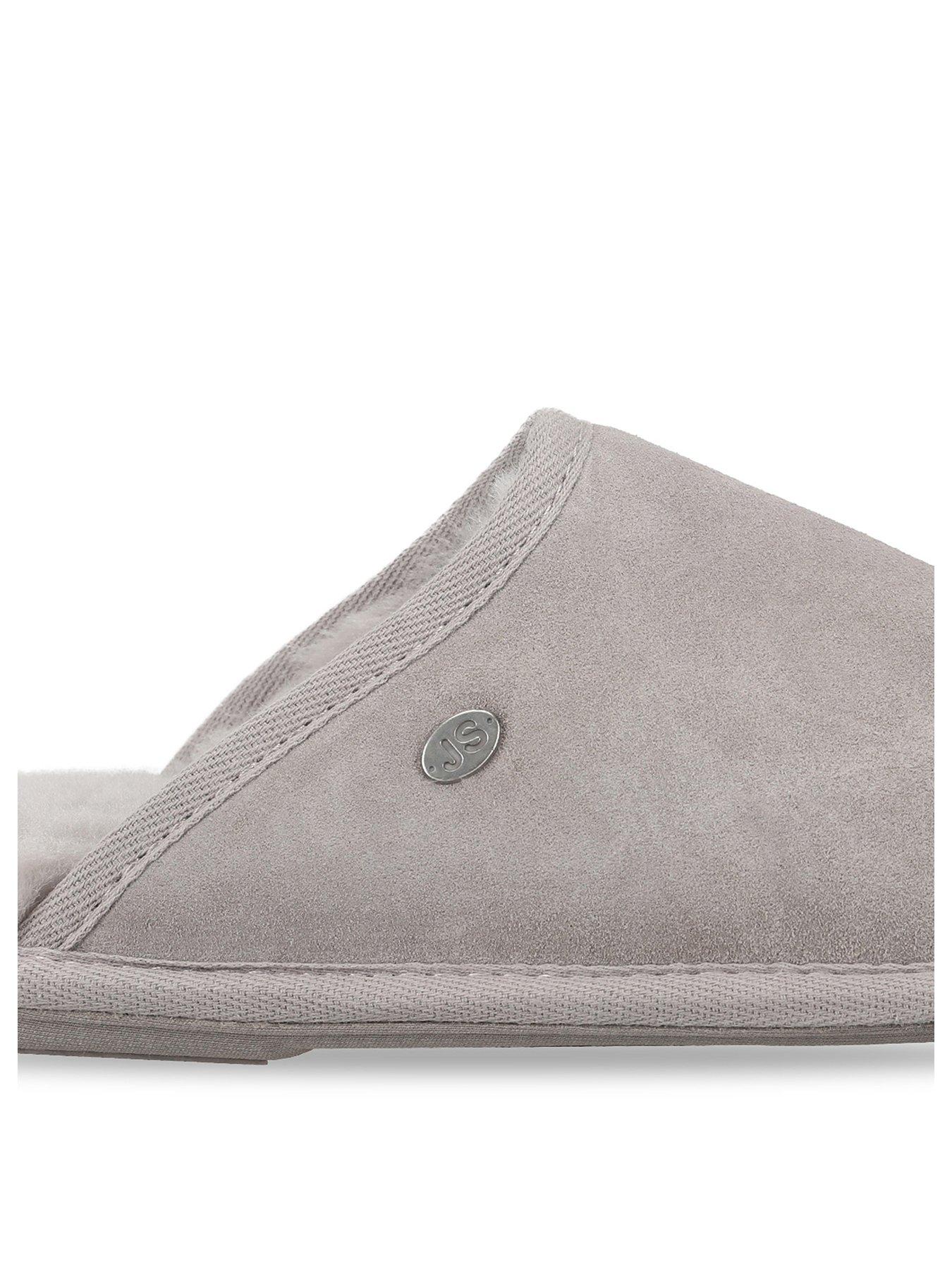 Image 3 of 5 of Just Sheepskin Just Sheepskin Womens Shaftesbury Mule Slippers - Dove