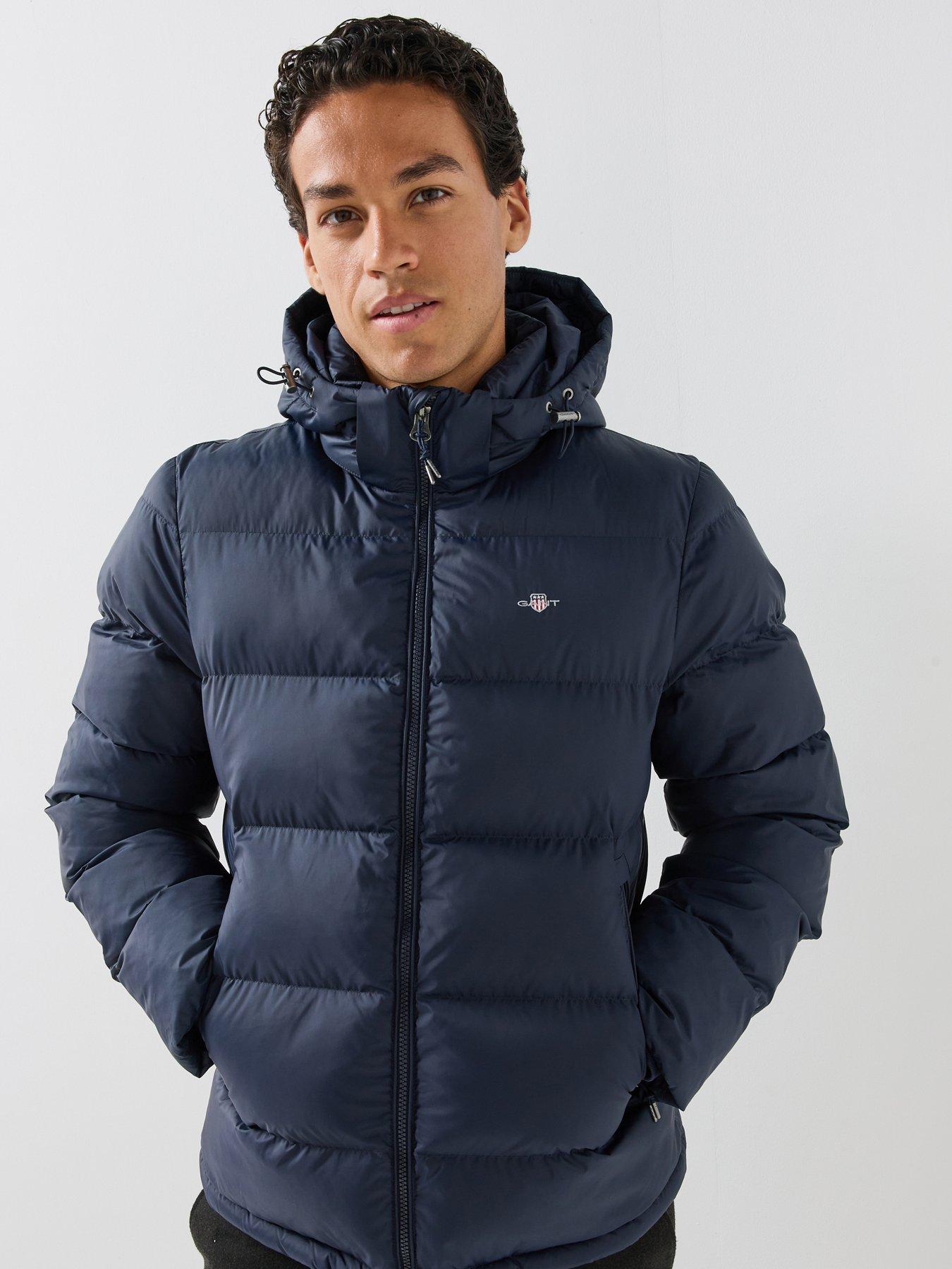 Image 1 of 6 of GANT Gant Active Cloud Padded Jacket - Navy