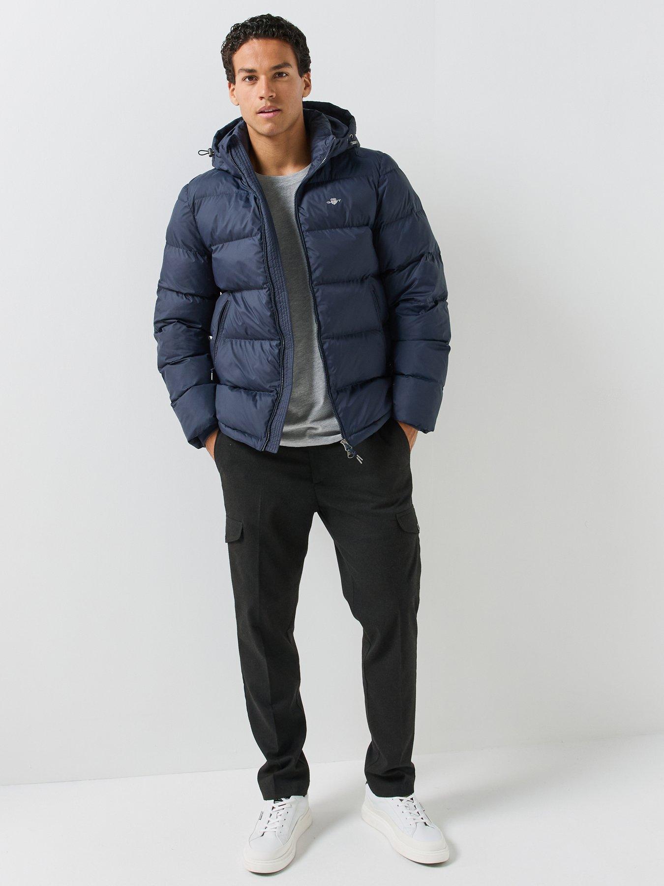 Image 3 of 6 of GANT Gant Active Cloud Padded Jacket - Navy