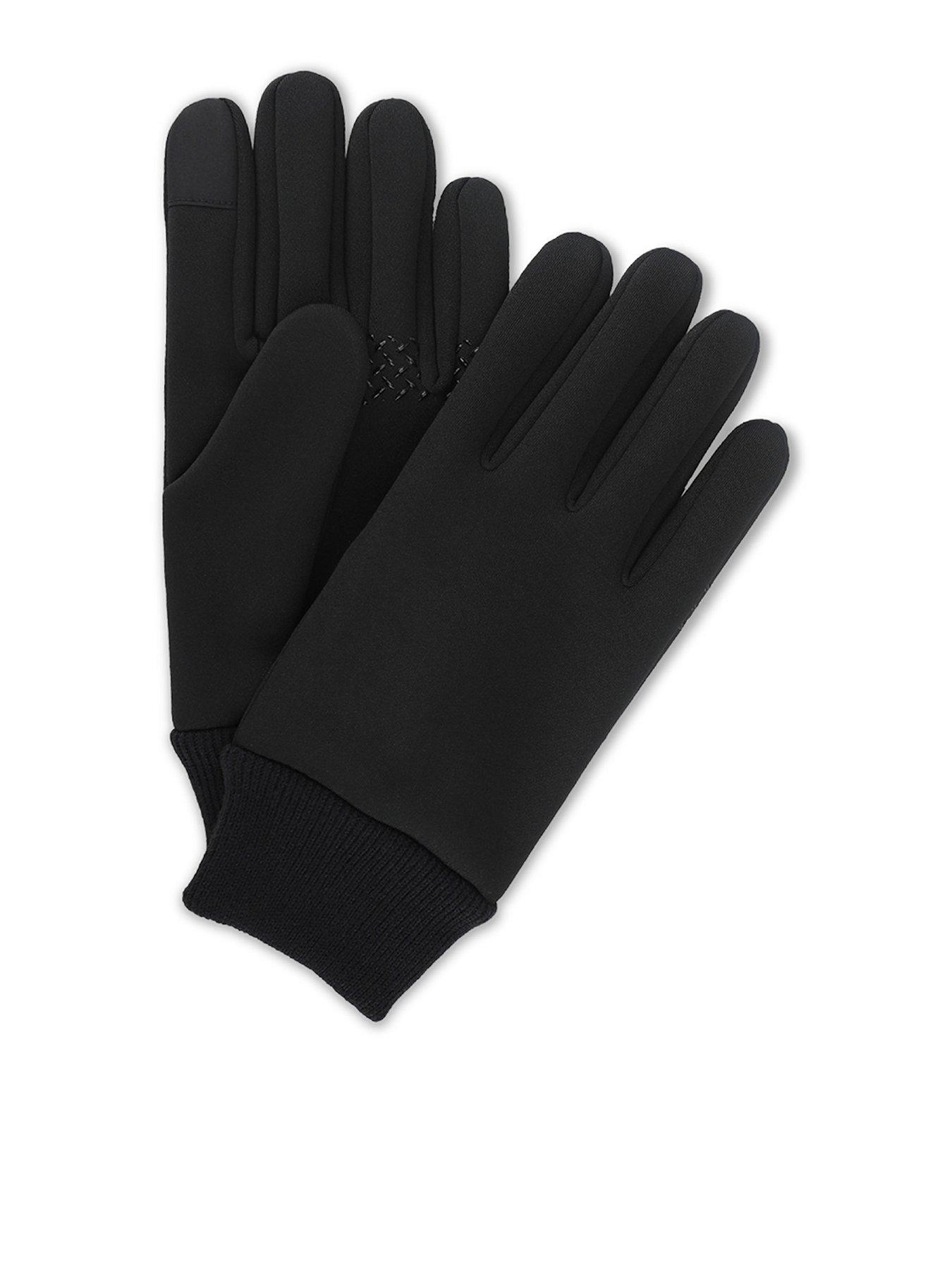 Image 1 of 5 of TOTES Womens Stretch Thermal Gloves With Smartouch - Black