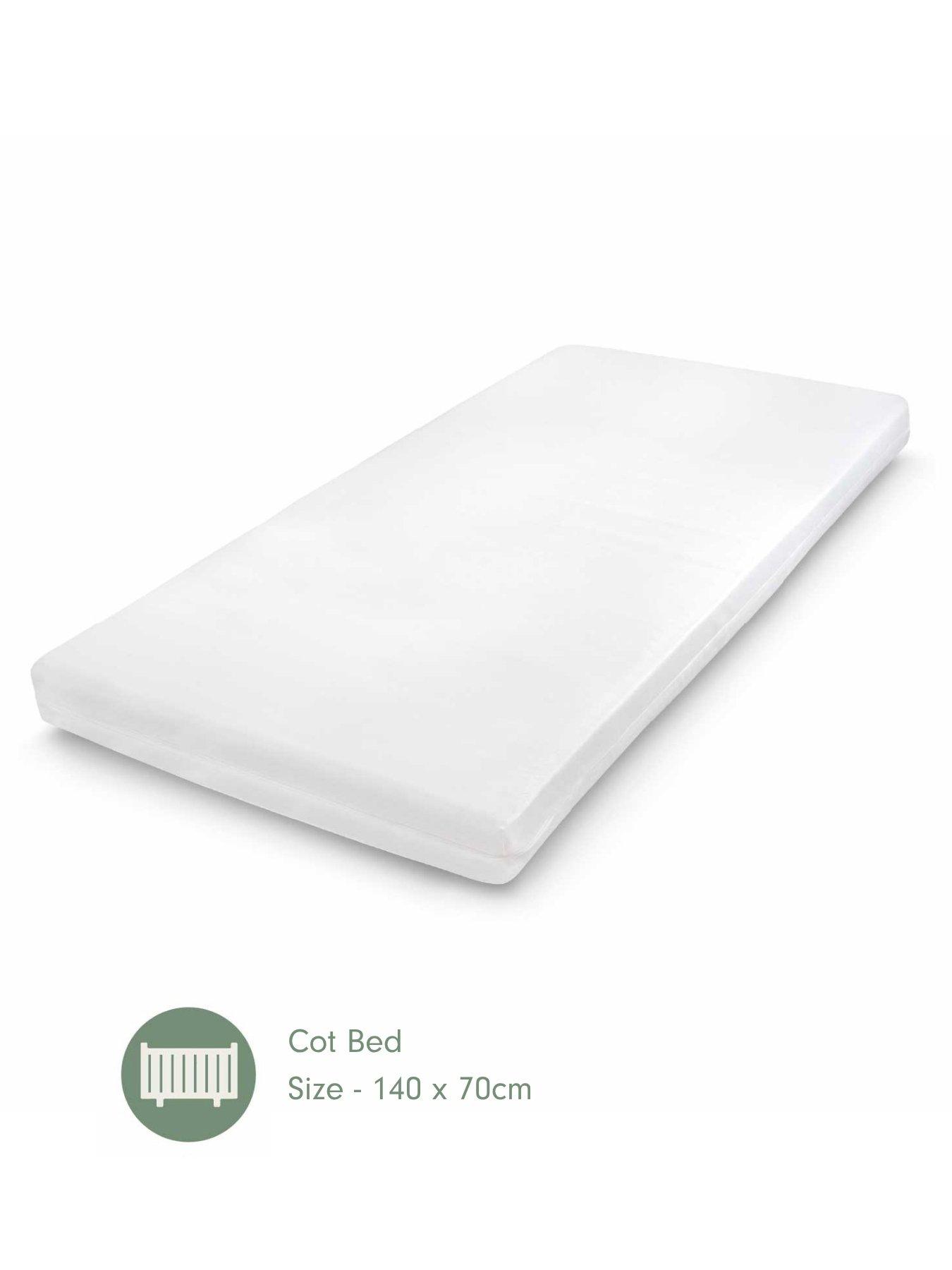 Image 3 of 5 of Tutti Bambini Deluxe Fibre Cot Bed Mattress (140 x 70cm) with essentials 2pk fitted sheets