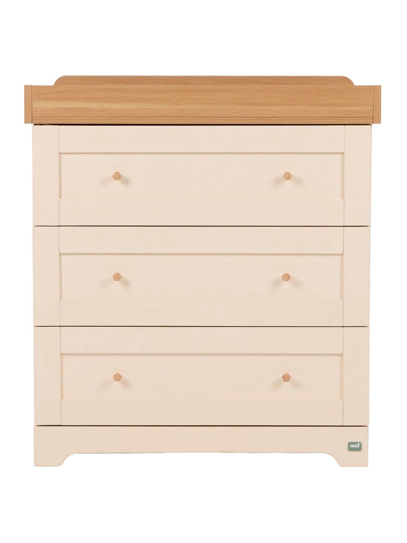 Image 2 of 5 of Tutti Bambini Rio Chest Changer - Cashmere/Honey Oak