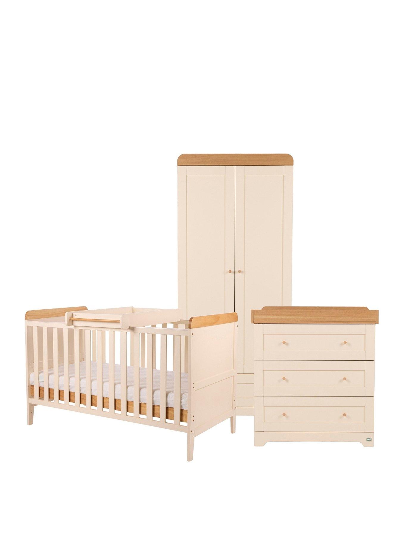 Image 2 of 7 of Tutti Bambini Rio 3pc Room Set - Cashmere/Honey Oak