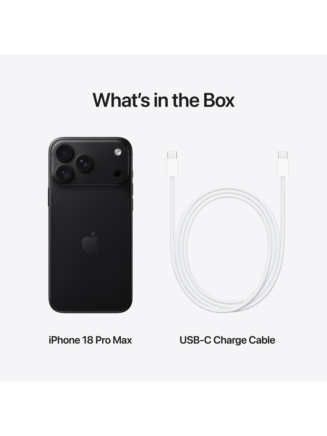 Image 7 of 8 of Apple iPhone 18 Pro Max, 256GB -&nbsp;Black