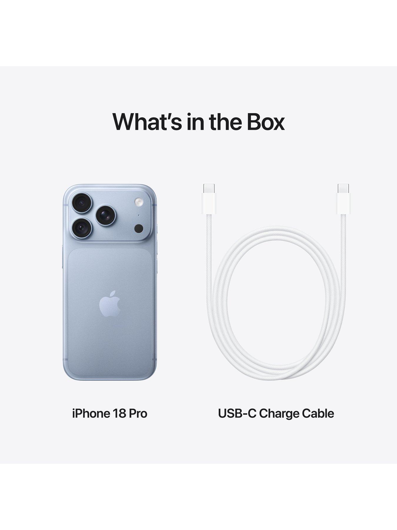 Image 7 of 8 of Apple iPhone 18 Pro, 256GB -&nbsp;Glacier