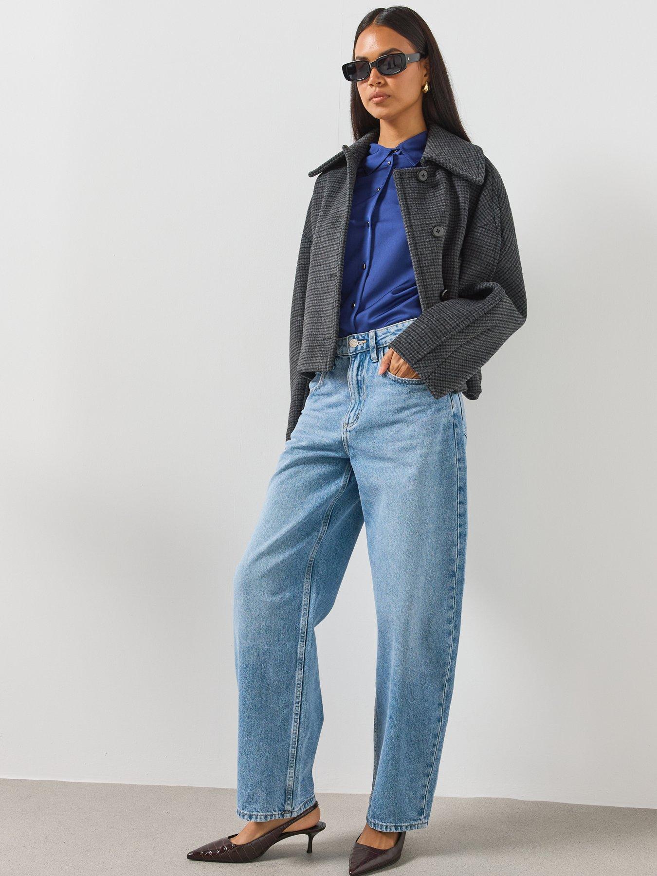 Image 6 of 6 of Mango Satin Shirt - Blue