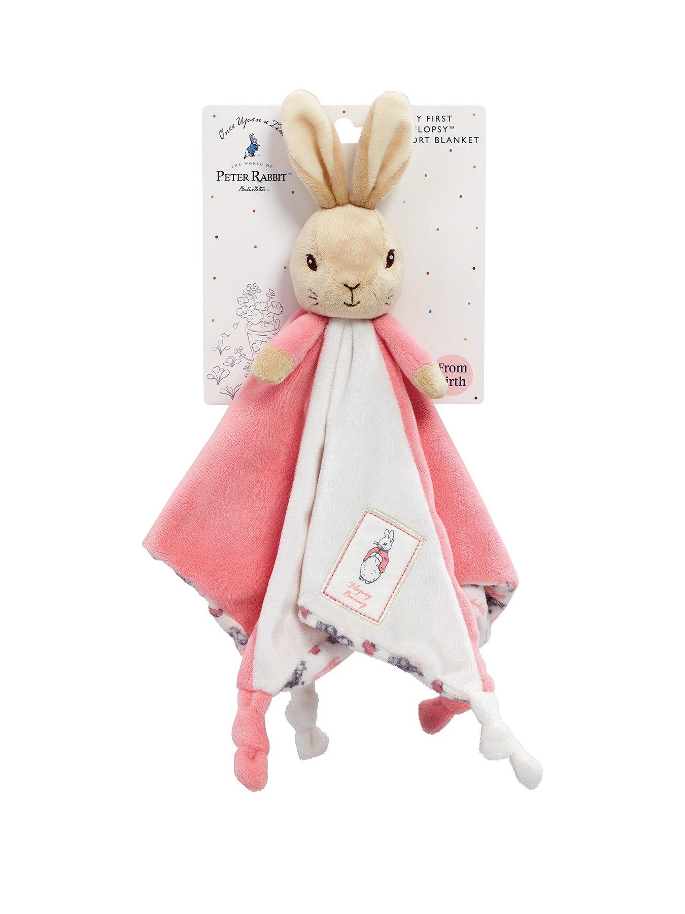 Image 1 of 5 of Peter Rabbit FLOPSY BUNNY COMFORT BLANKET