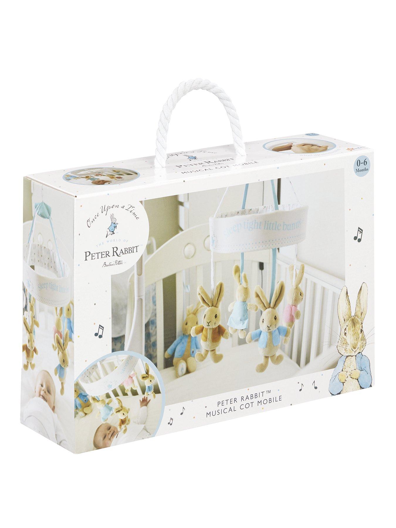 Image 1 of 5 of Peter Rabbit MUSICAL COT MOB
