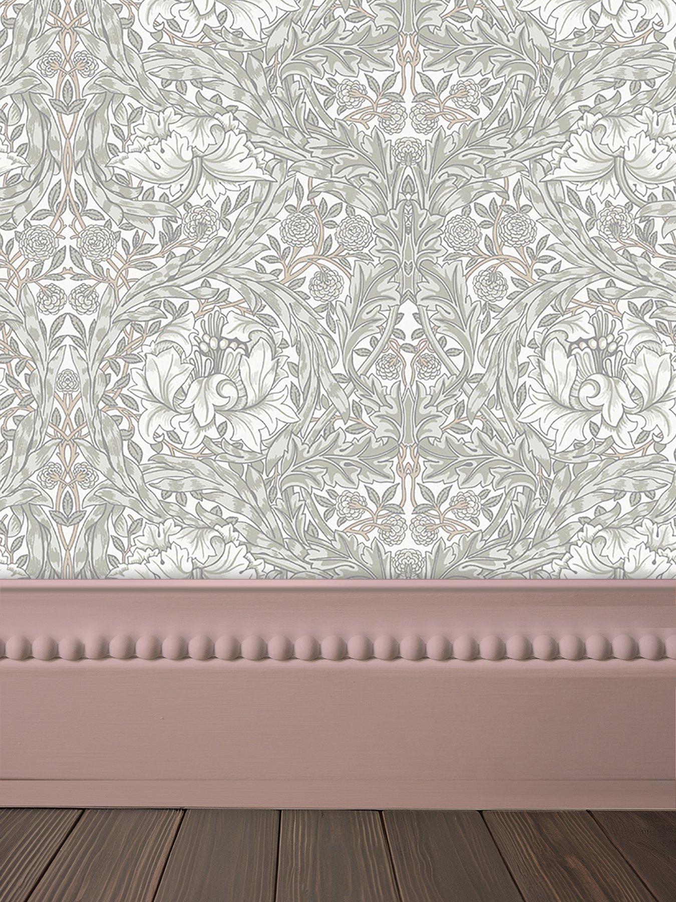 Image 3 of 8 of Wallpops Large Bobbin Paintable Moulding Trim
