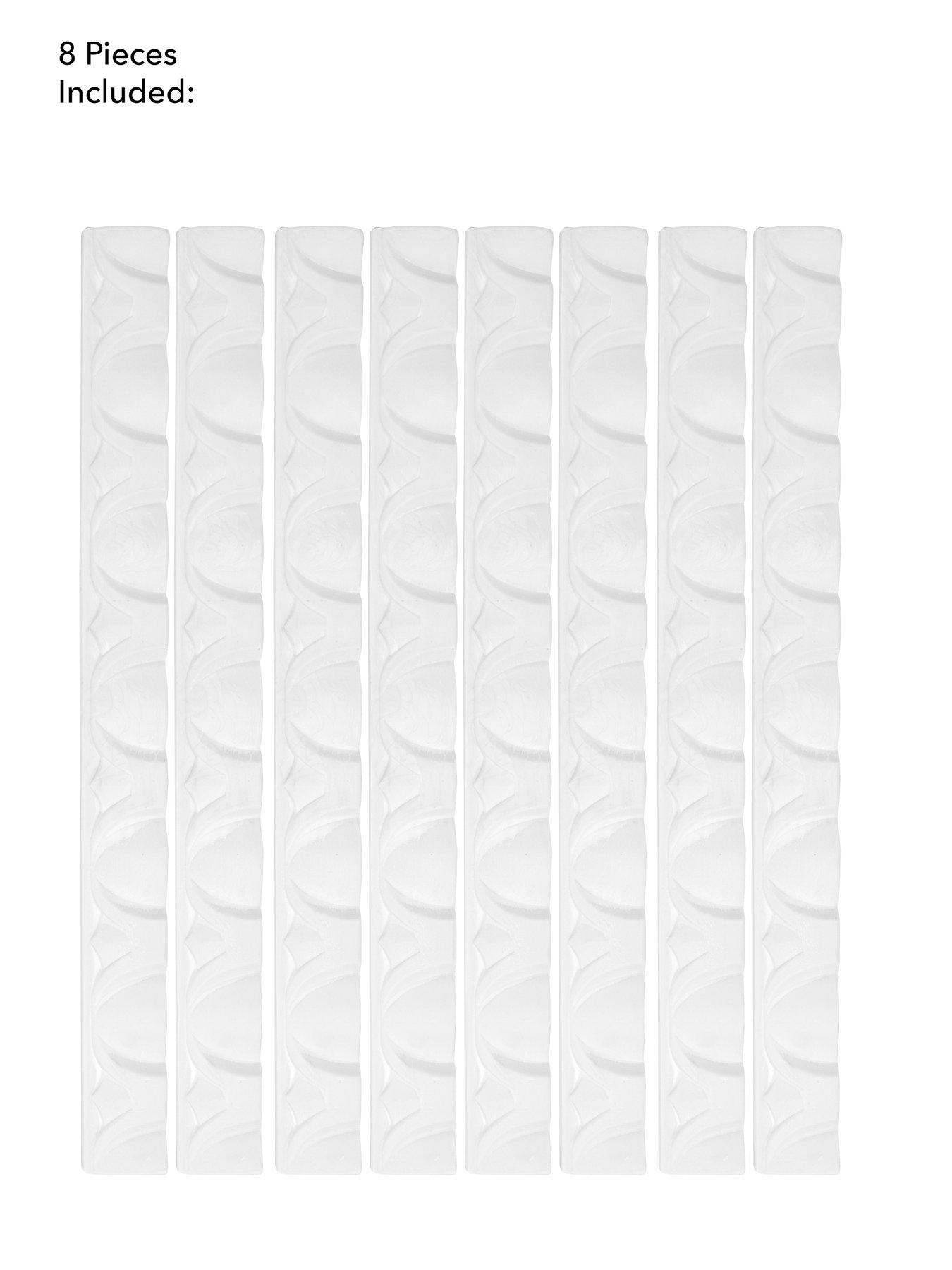 Image 7 of 8 of Wallpops Egg And Dart Paintable Moulding Trim