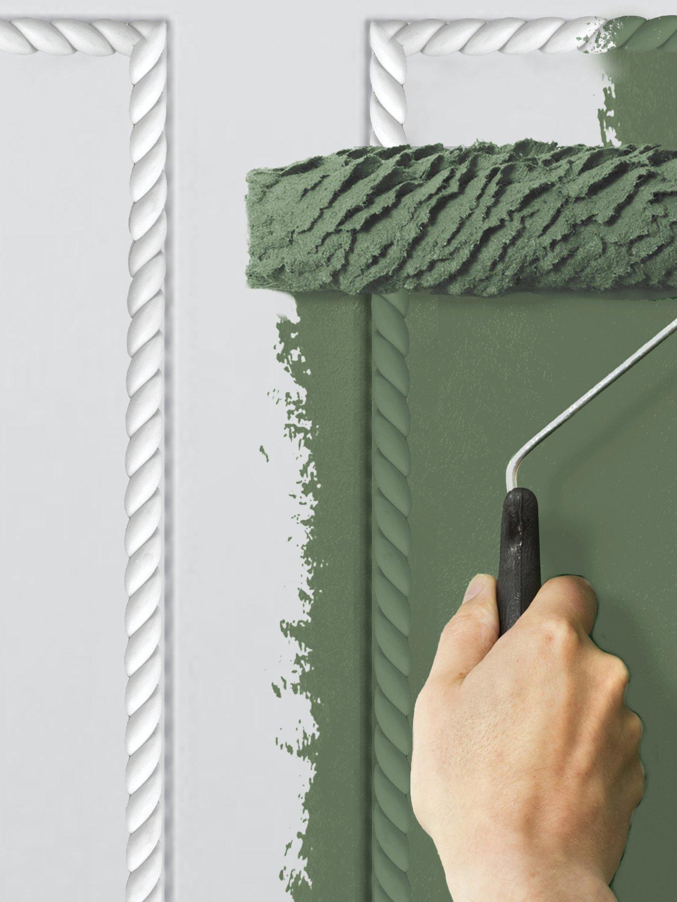Image 6 of 8 of Wallpops Rope Paintable Moulding Trim