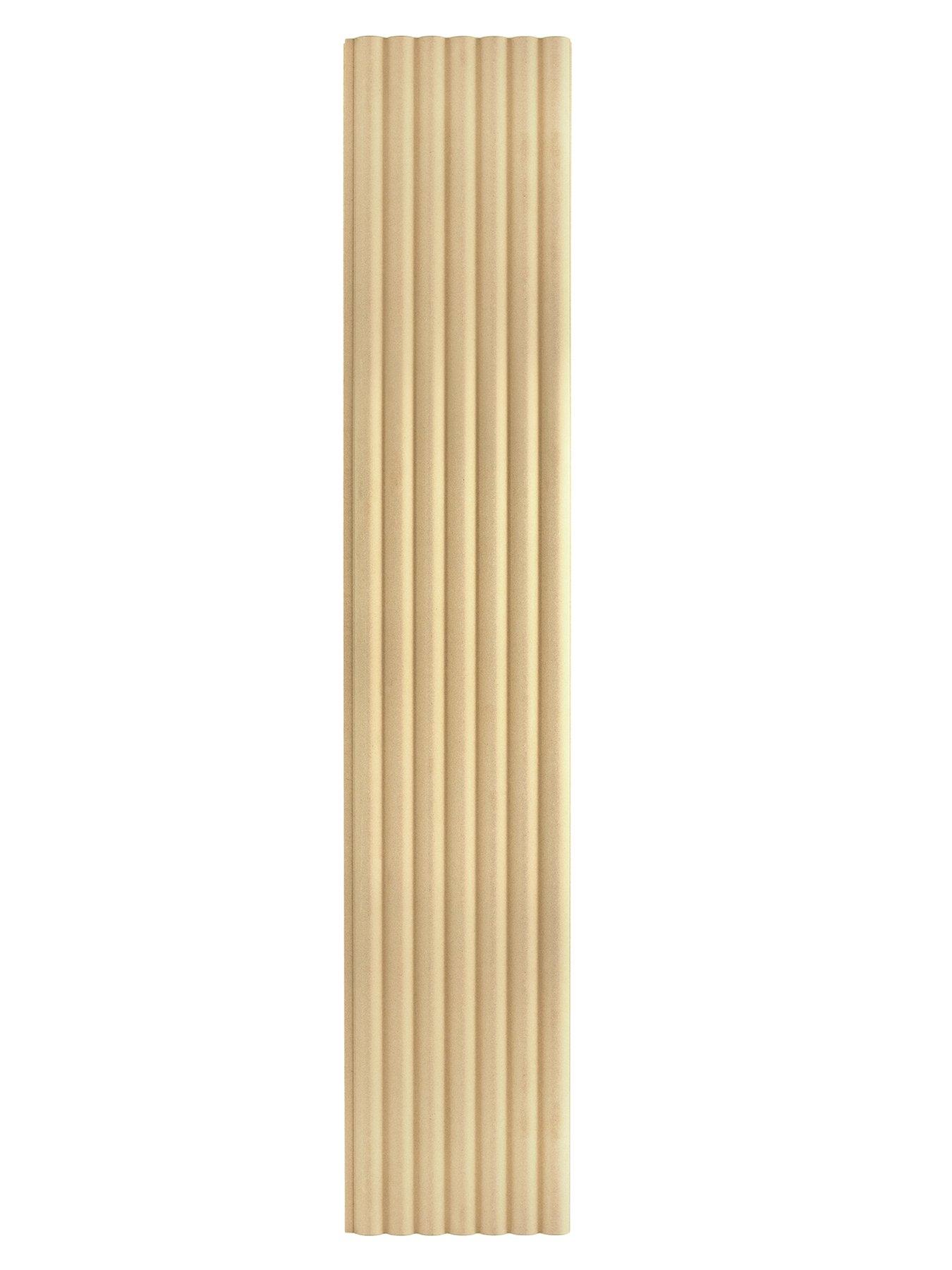 Image 6 of 7 of Wallpops Fluted Semi-circle Wood Wall Panels