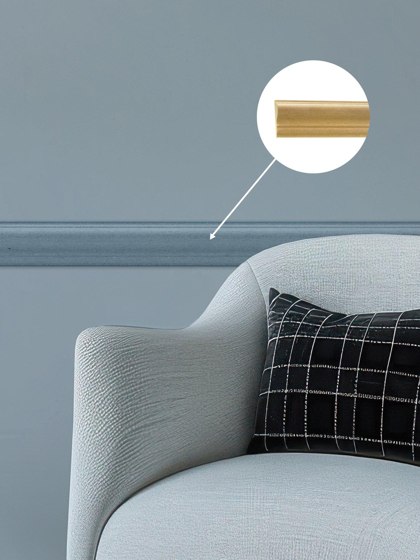 Image 1 of 7 of Wallpops Chair Rail / Picture  Mdf Decorative Moulding