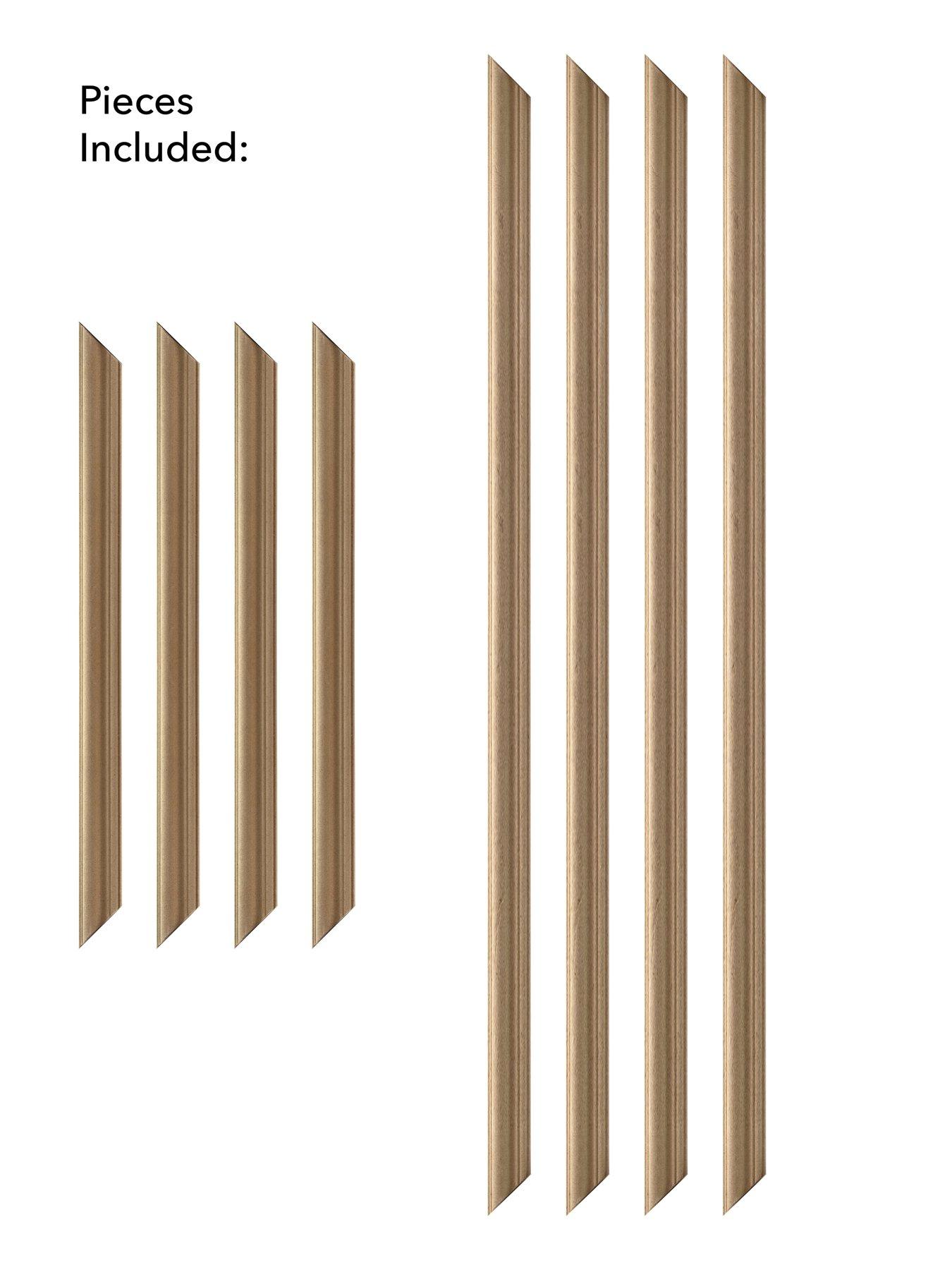 Image 6 of 8 of Wallpops Pre-mitred Box Moulding Wall Kit - Kit 2