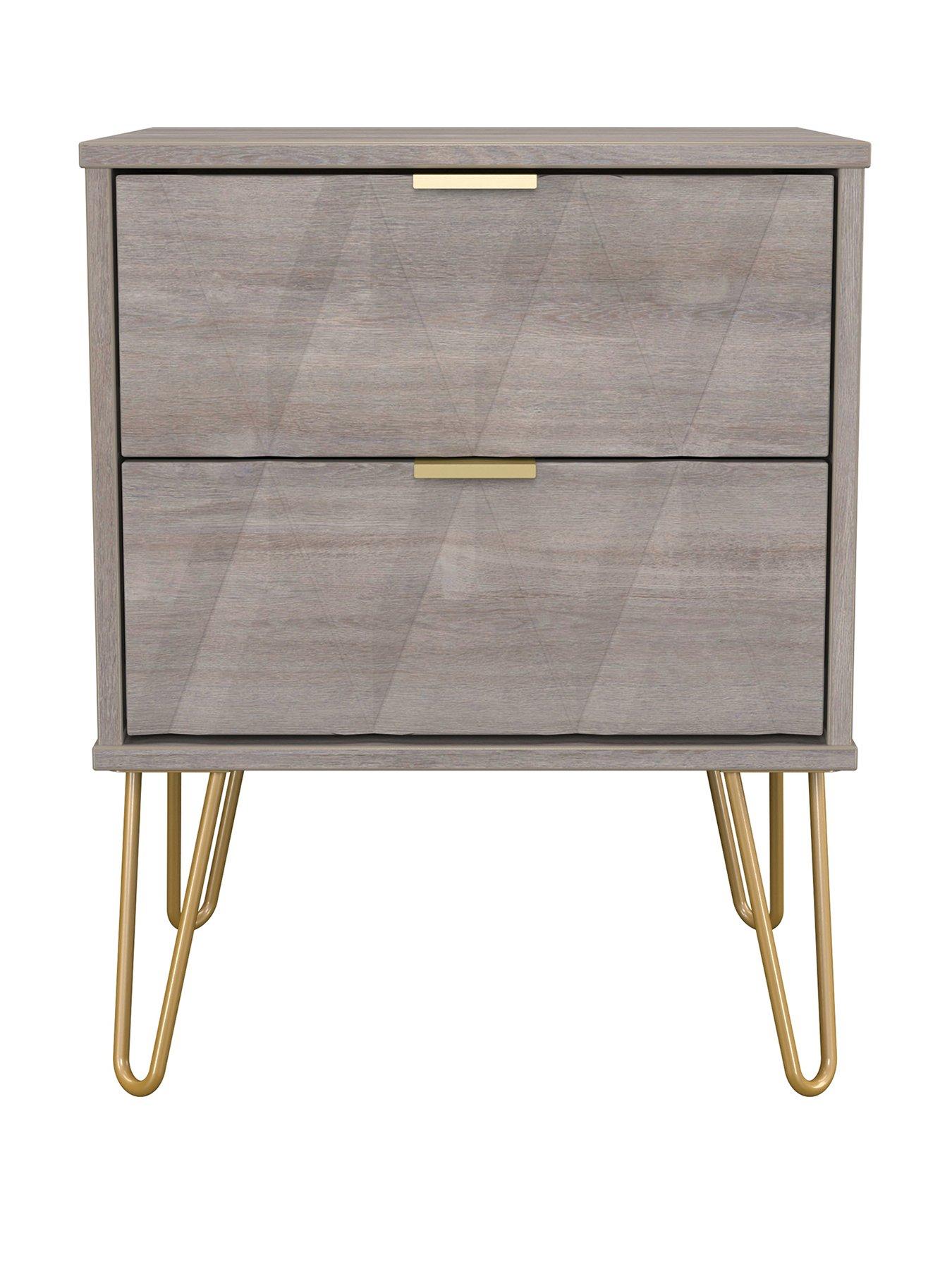 Image 2 of 7 of SWIFT Versaille 2 Drawer Bedside Cabinet