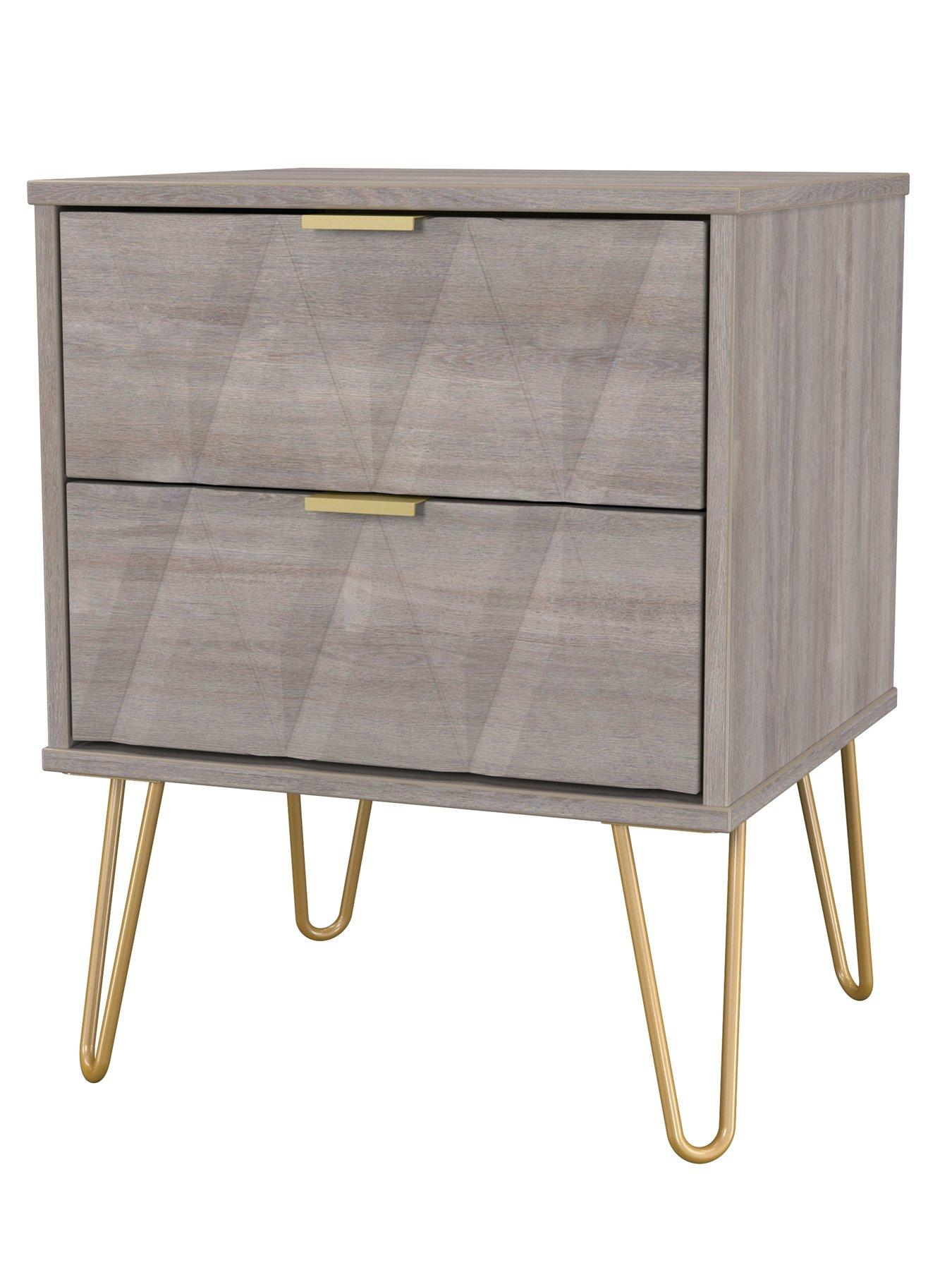 Image 3 of 7 of SWIFT Versaille 2 Drawer Bedside Cabinet