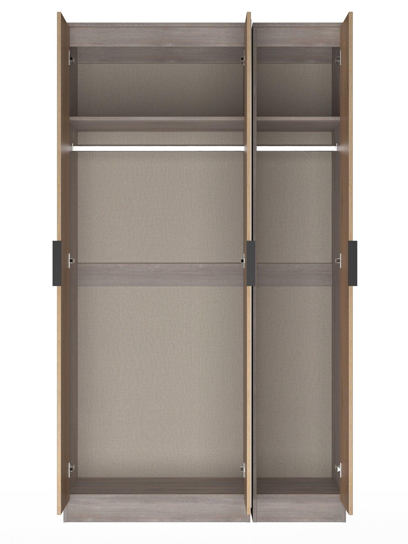 Image 7 of 7 of SWIFT Lane Tall 3 Door Mirrored Robe