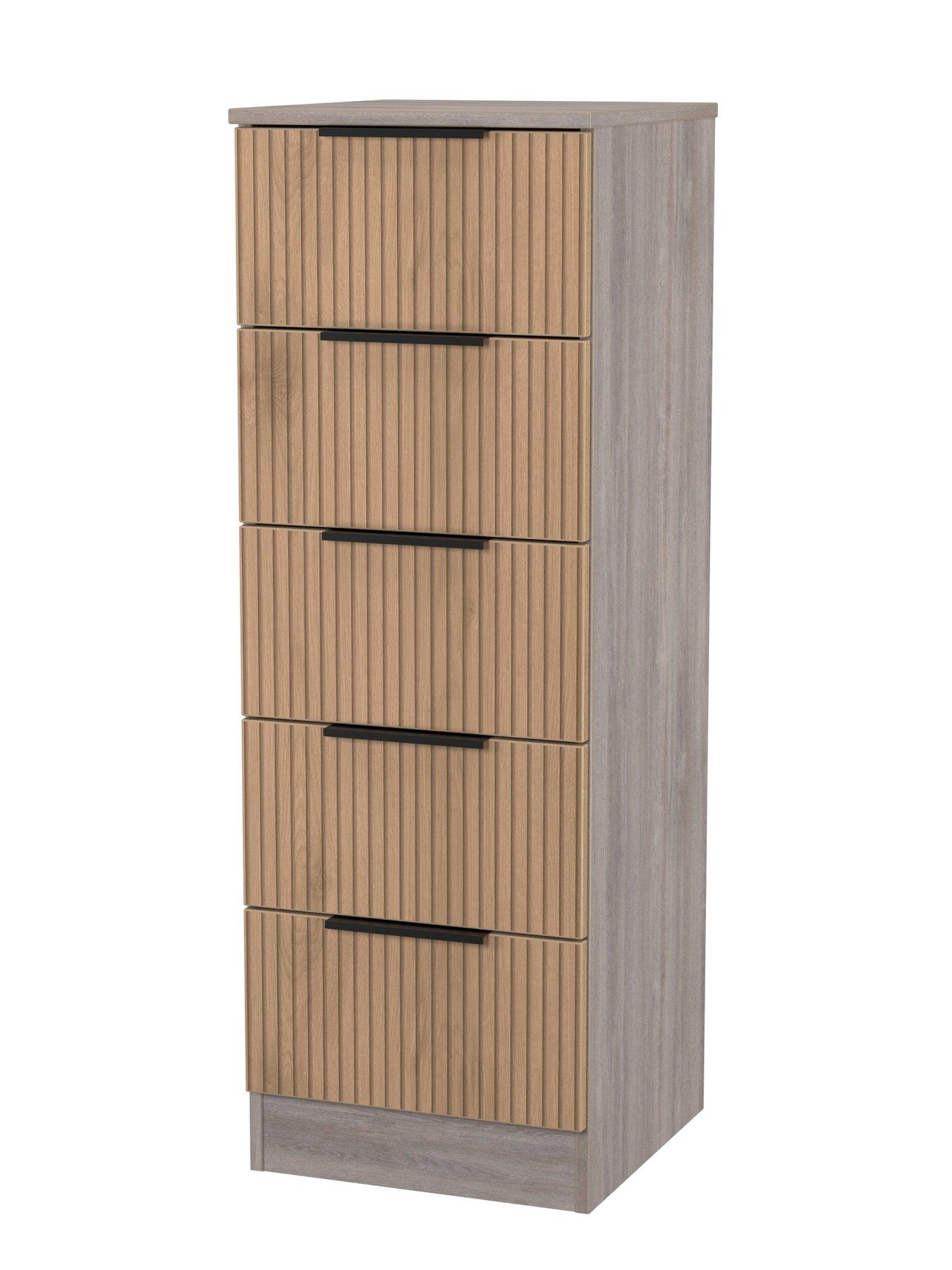 Image 3 of 7 of SWIFT Lane 5 Drawer Bedside