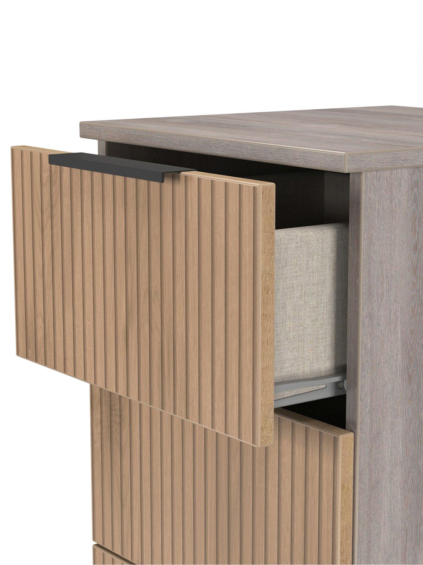Image 5 of 7 of SWIFT Lane 5 Drawer Bedside