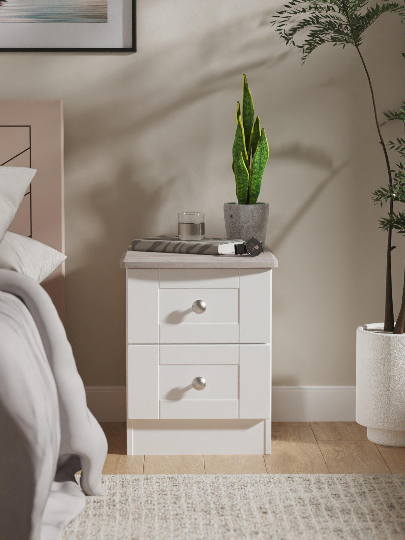 Image 1 of 6 of SWIFT Sydney 2 Drawer Bedside Cabinet