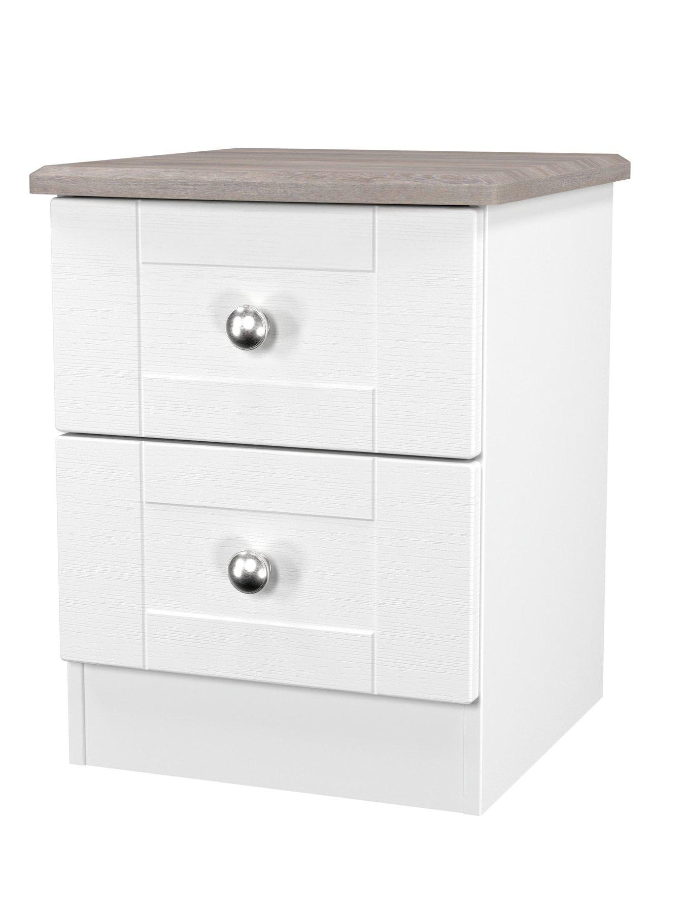 Image 3 of 6 of SWIFT Sydney 2 Drawer Bedside Cabinet