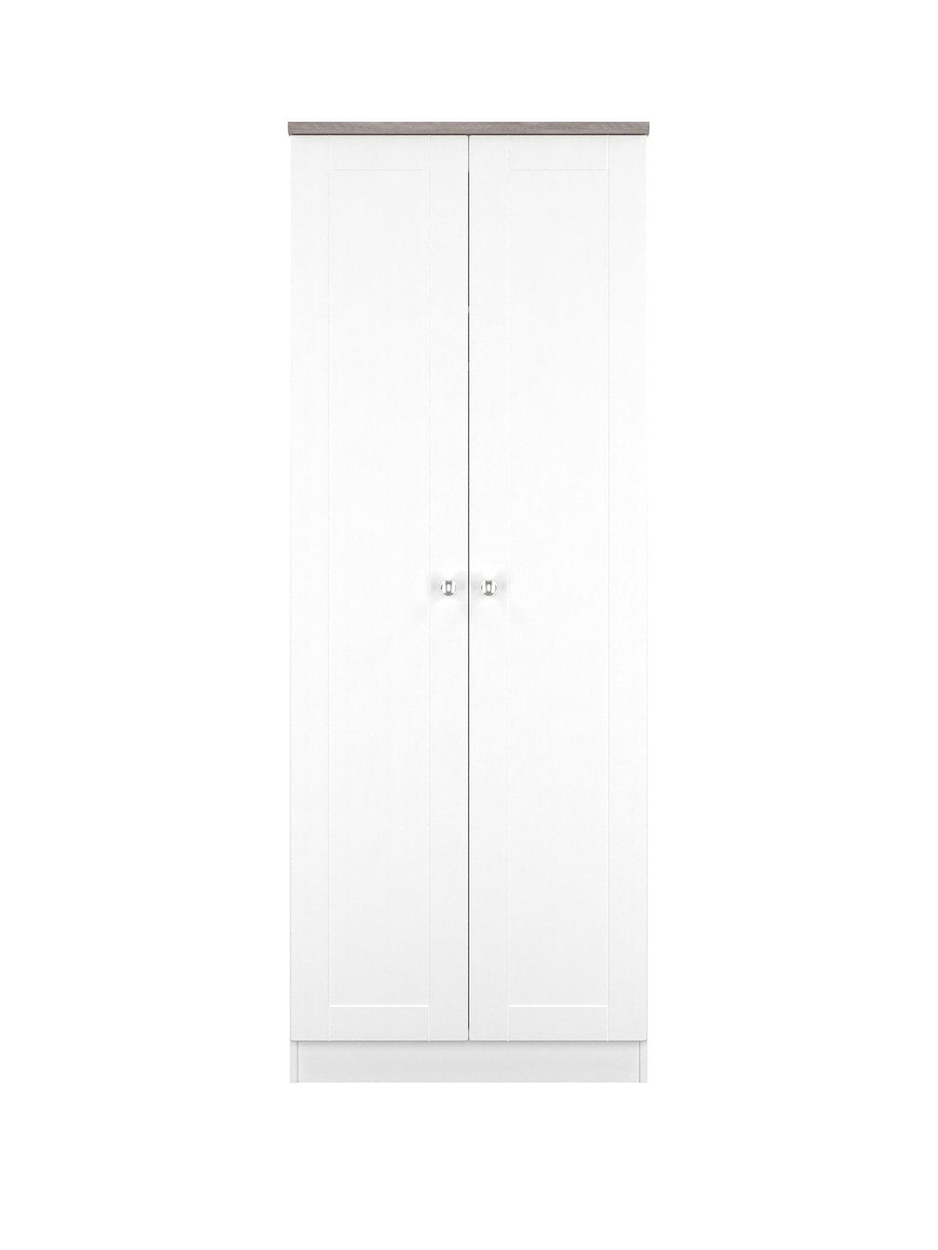 Image 2 of 7 of SWIFT Sydney Tall Plain Double Wardrobe