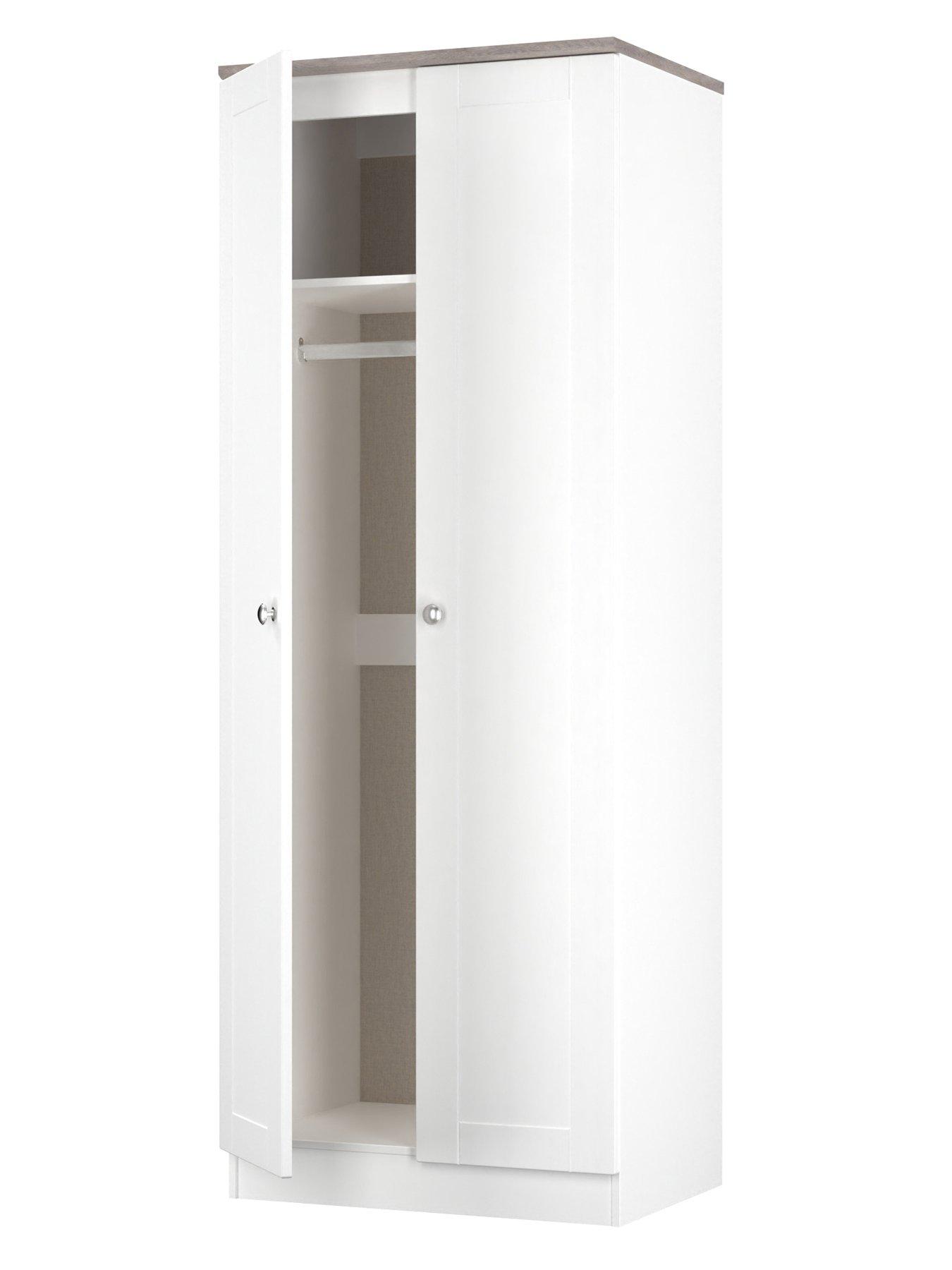 Image 6 of 7 of SWIFT Sydney Tall Plain Double Wardrobe