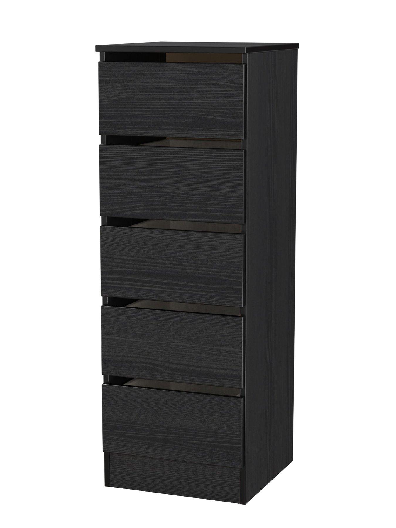 Image 3 of 7 of SWIFT Strata 5 Drawer Tall Bedside Cabinet