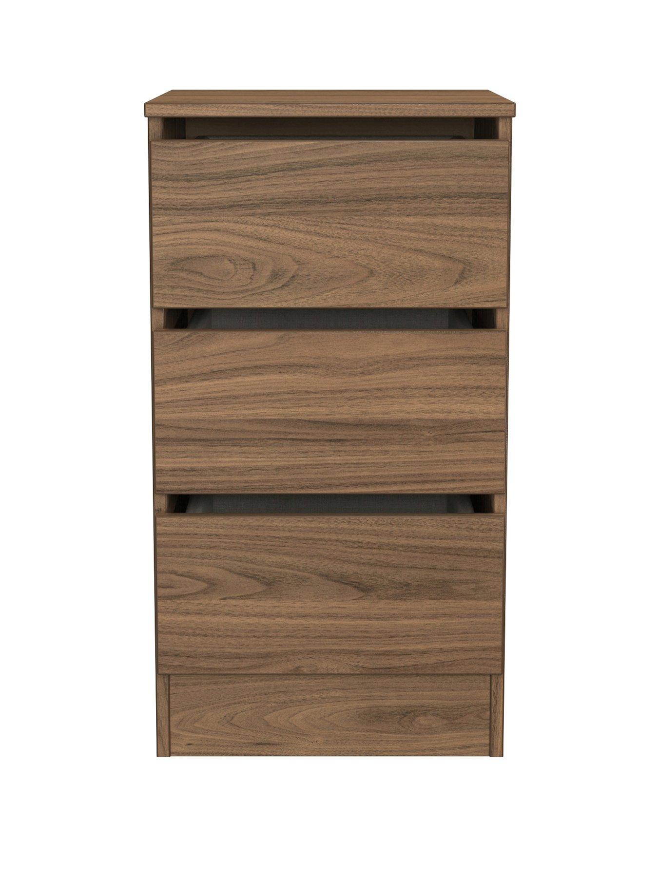 Image 2 of 7 of SWIFT Strata 3 Drawer Bedside Cabinet