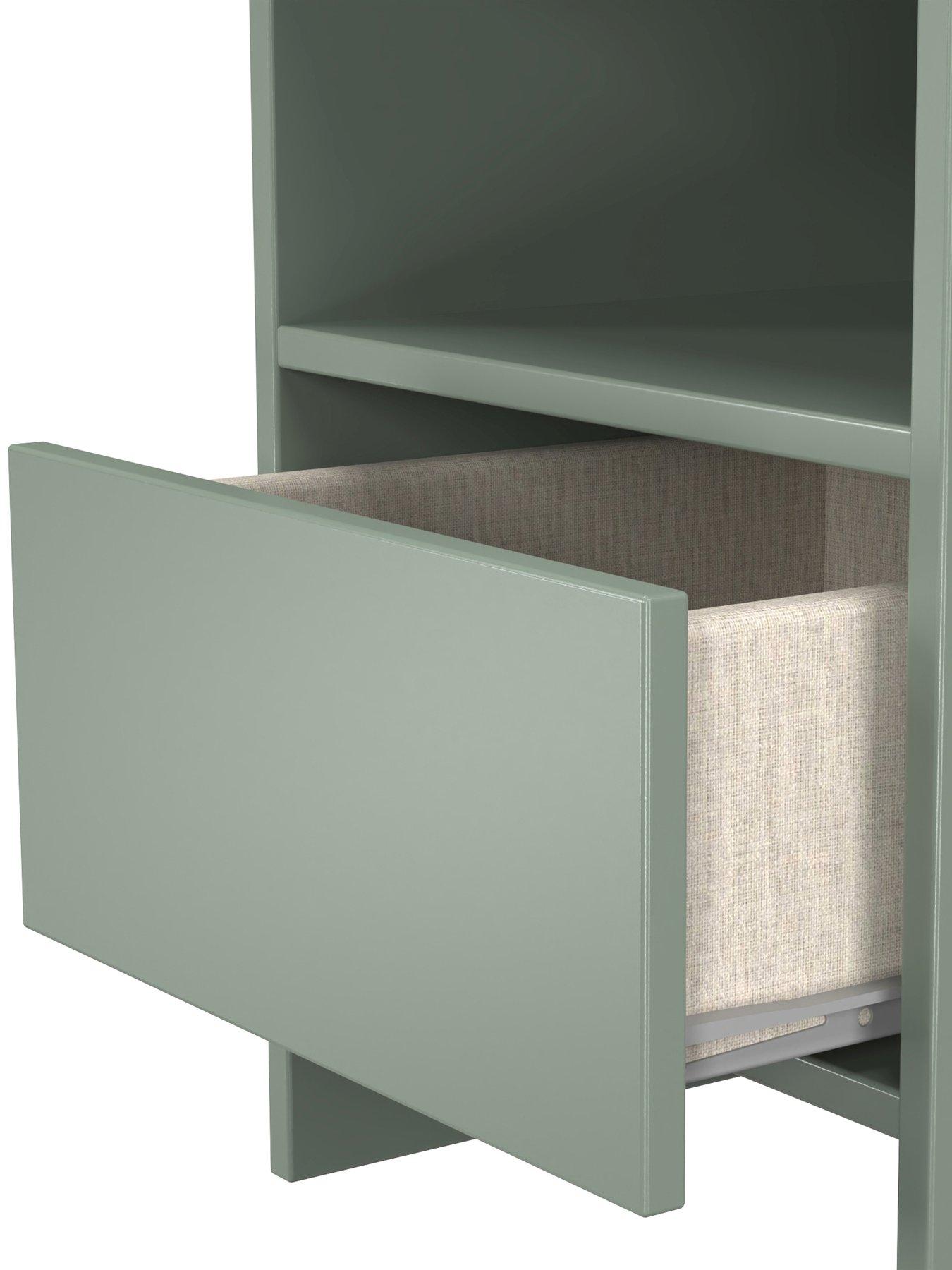 Image 5 of 6 of SWIFT Strata Bottom Drawer Lamp Table