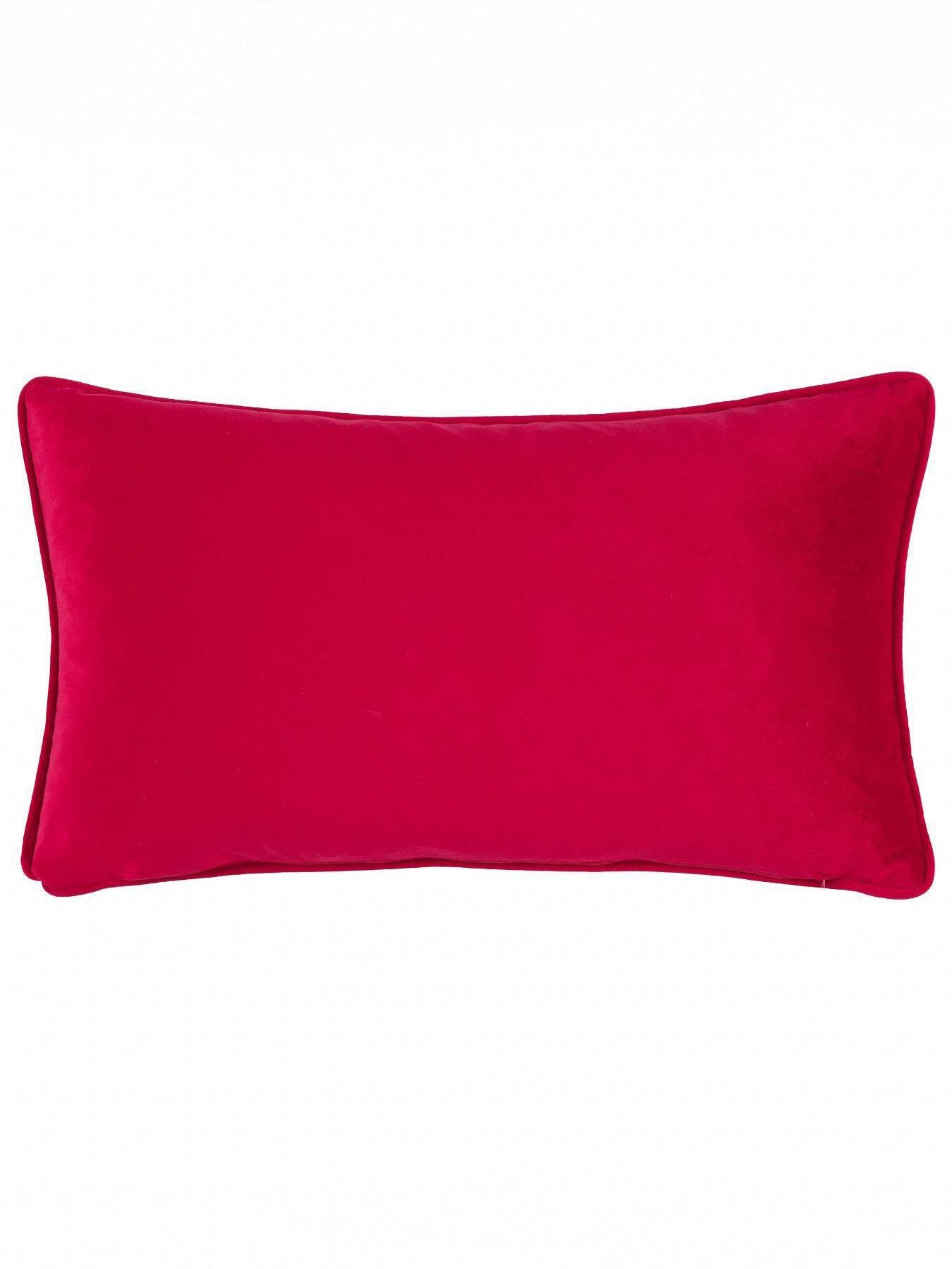Image 6 of 6 of Furn COTSWOLD CHRISTMAS 30X50 POLYESTER CUSHION CREAM/BURGUNDY