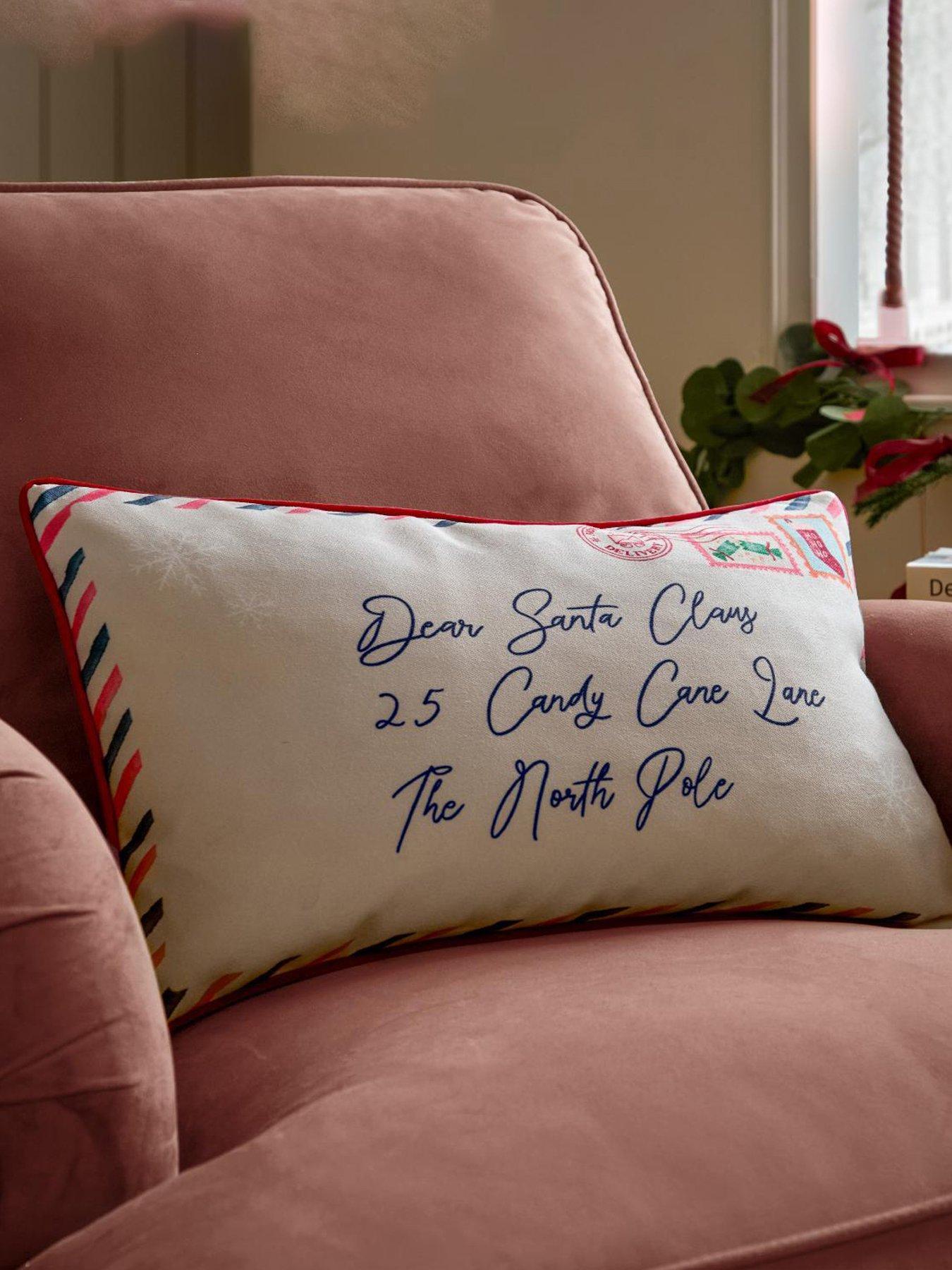 Image 1 of 6 of Furn DEAR SANTA 30X50 POLYESTER CUSHION MULTI