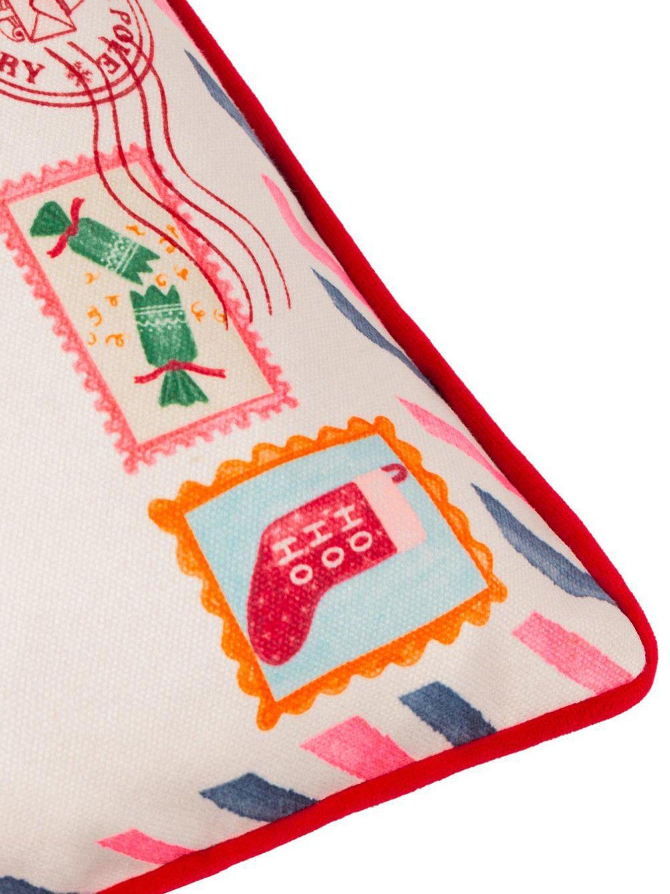Image 3 of 6 of Furn DEAR SANTA 30X50 POLYESTER CUSHION MULTI
