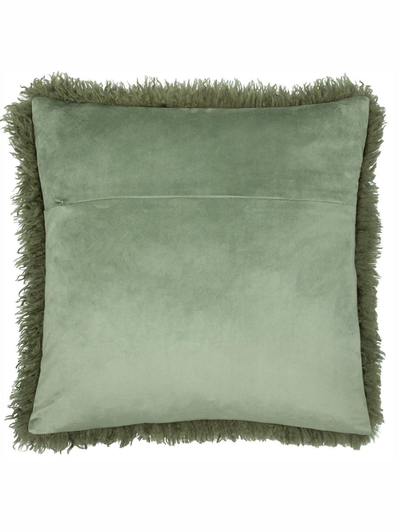 Image 4 of 5 of Furn ROWAN 50X50 POLYESTER CUSHION KHAKI