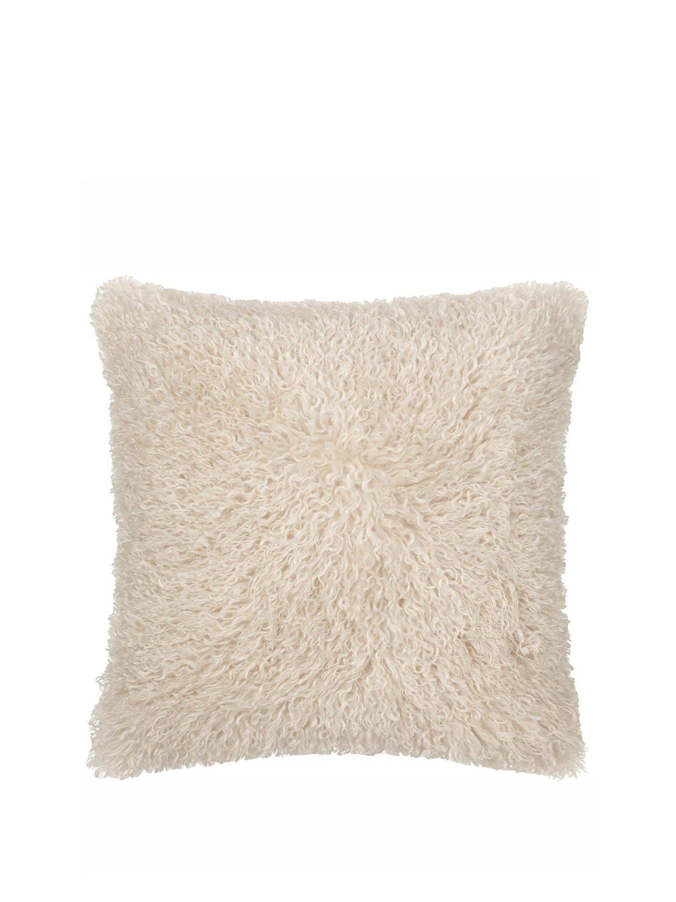 Image 2 of 6 of Furn ROWAN 50X50 POLYESTER CUSHION NATURAL