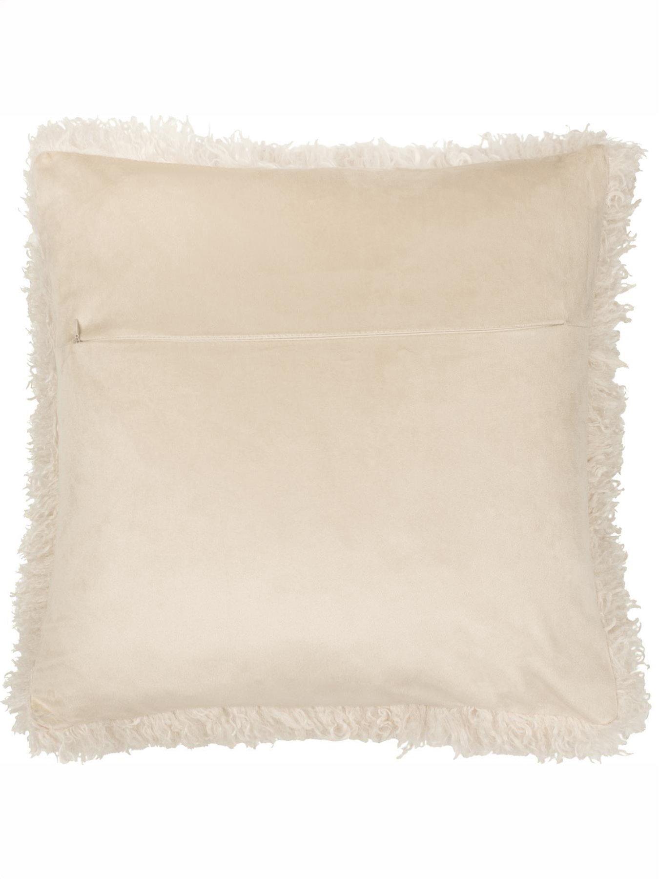 Image 5 of 6 of Furn ROWAN 50X50 POLYESTER CUSHION NATURAL