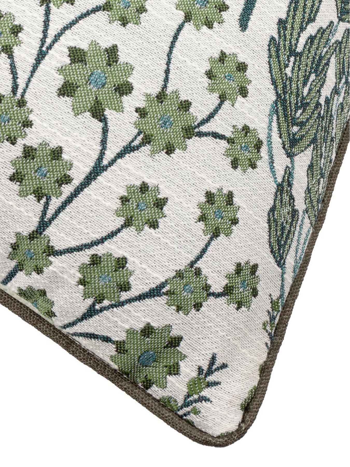 Image 5 of 6 of Wylder OPHELIA 50X50 POLYESTER CUSHION THYME/MINERAL