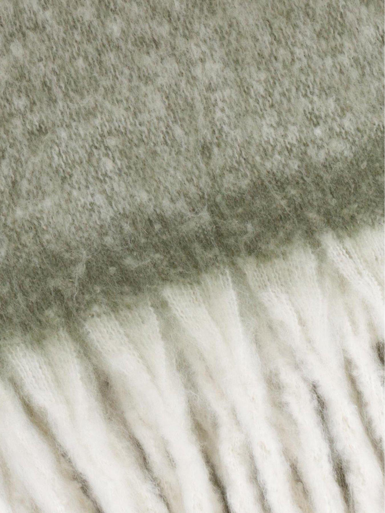 Image 3 of 6 of Furn COZY 140x180 THROW GREEN