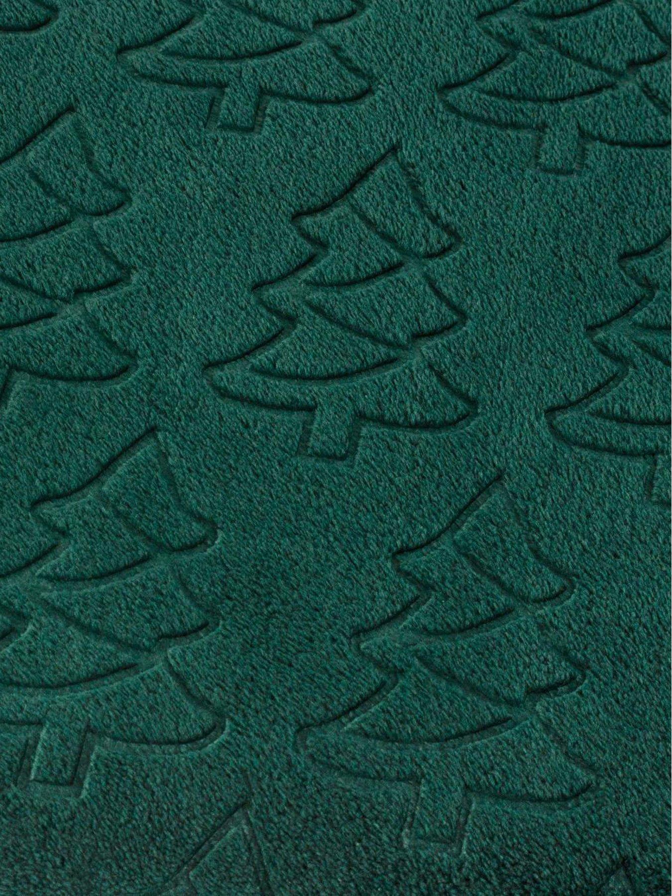 Image 4 of 5 of Furn FESTIVE TREES 140X180 THROW EMERALD