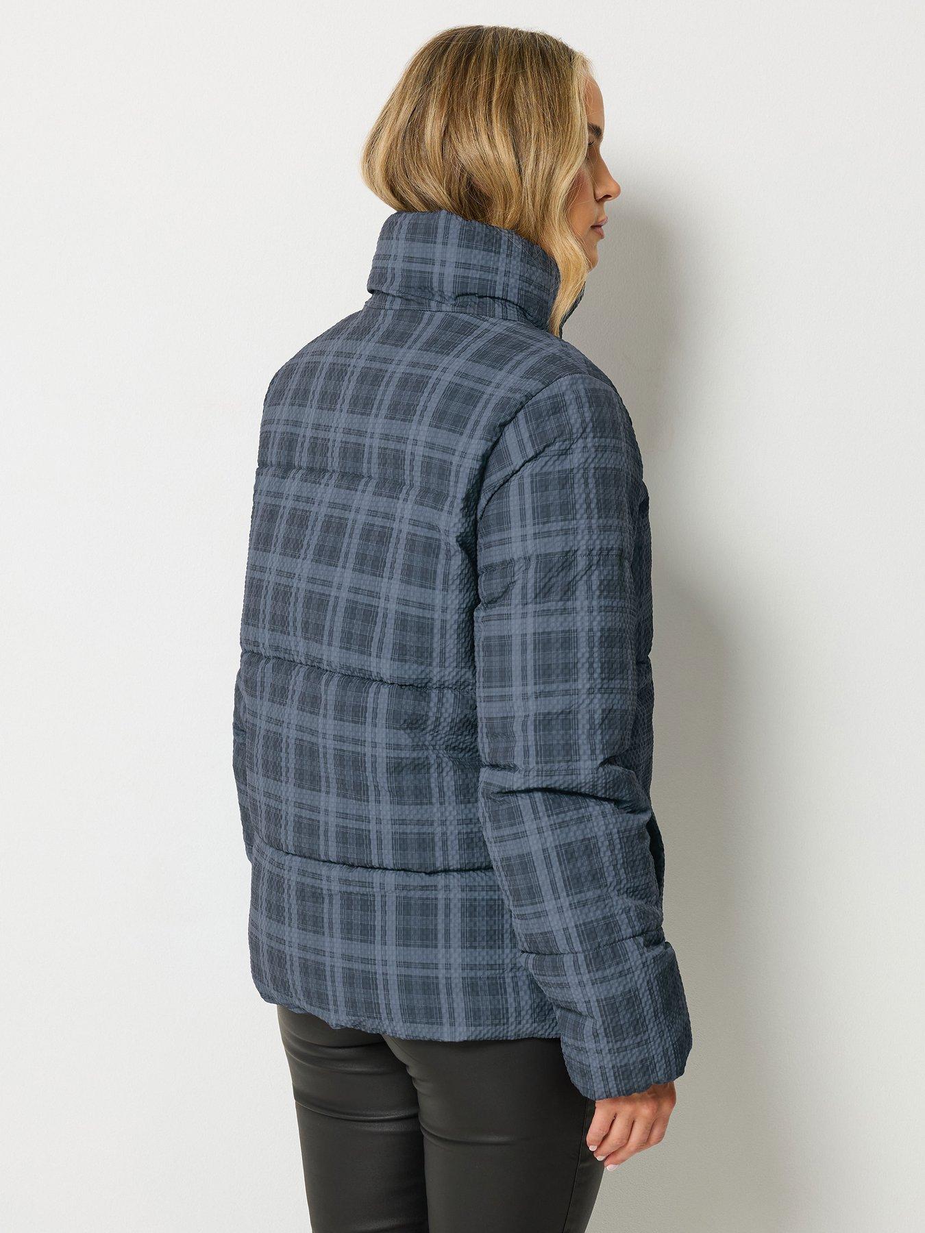 Image 2 of 4 of Long Tall Sally Tall Seersucker Check Coat